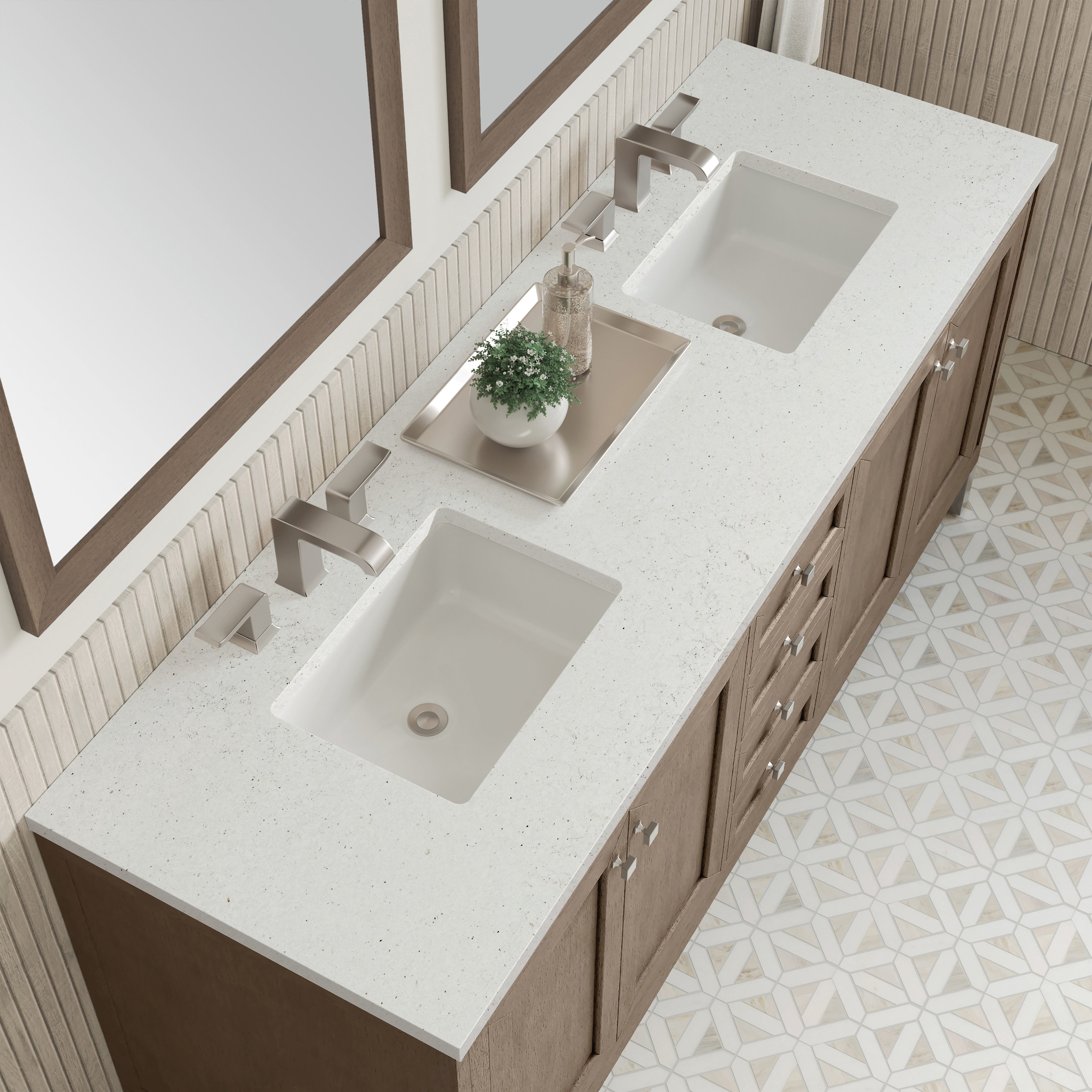 lime delight quartz top vanity