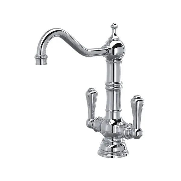 Rohl U.4759 Edwardian Two Handle Bar/Food Prep Kitchen Faucet