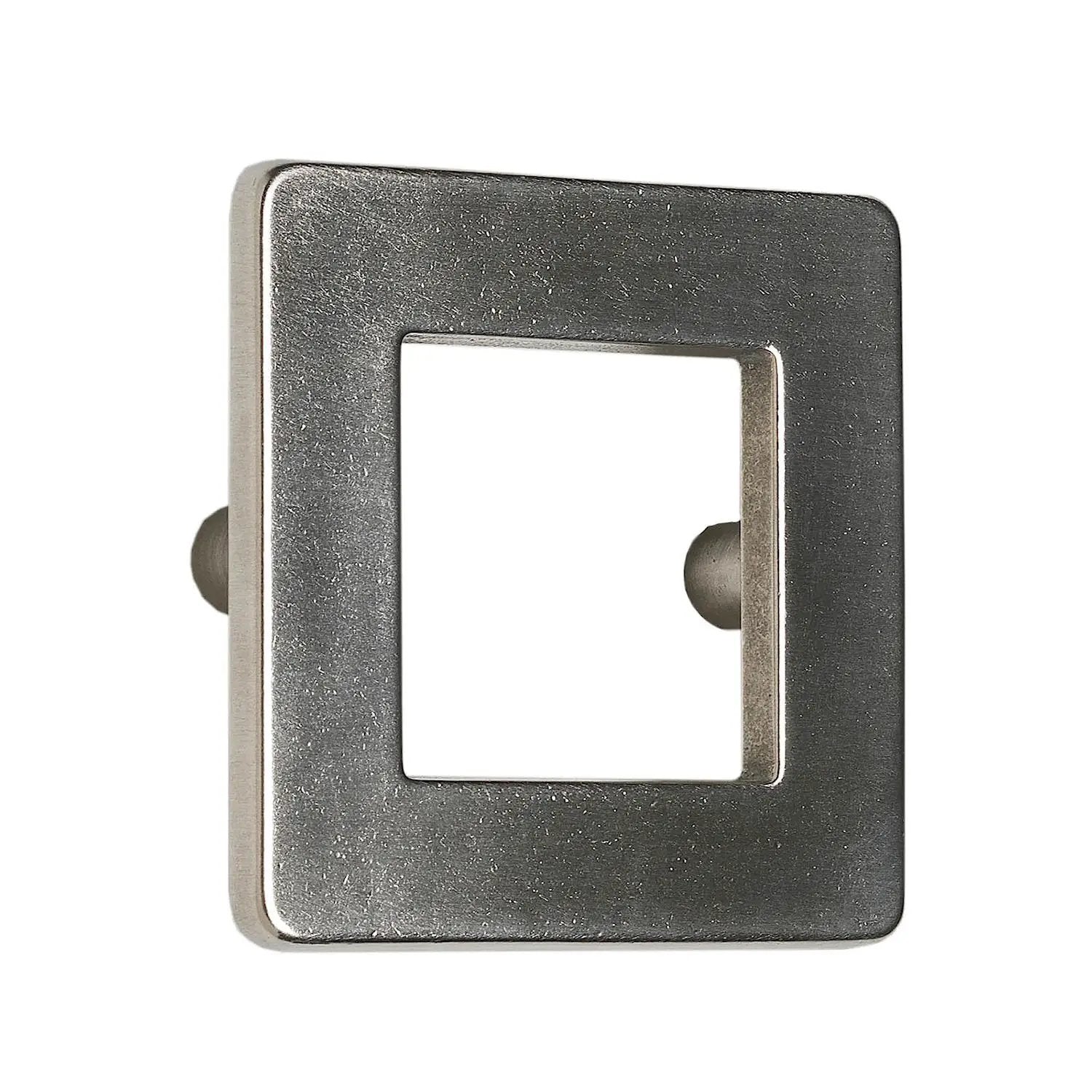 white bronze brushed cabinet pull