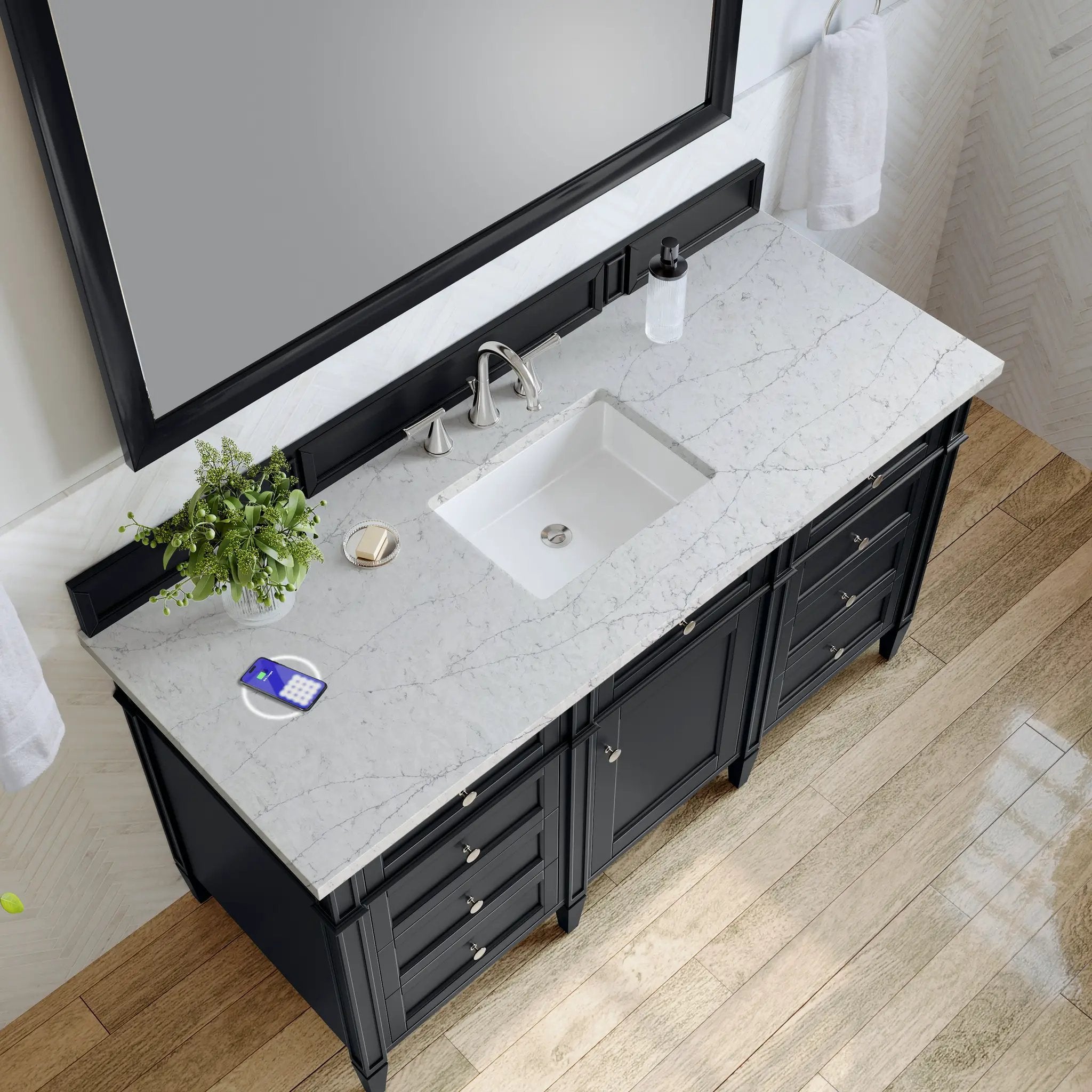 black onyx vanity