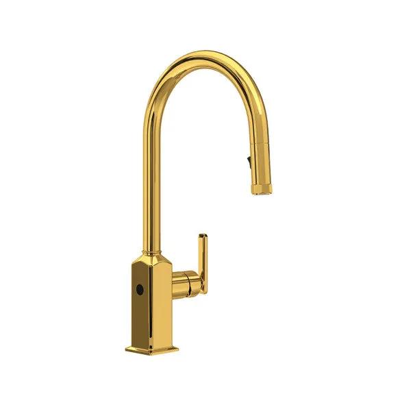 Rohl Apothecary Pull-Down Touchless Kitchen Faucet by Rohl