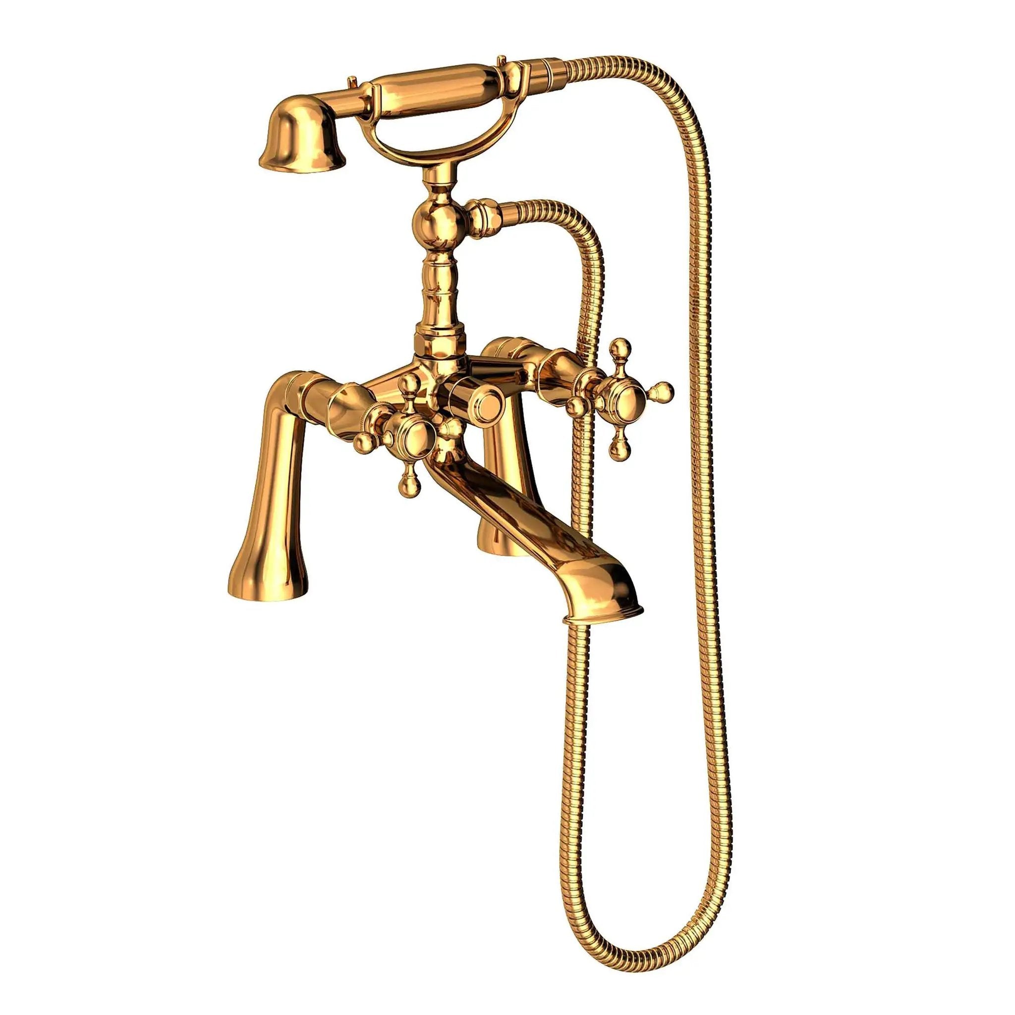 Newport Brass Victoria Exposed Tub & Hand Shower Set - Deck Mount by Newport Brass