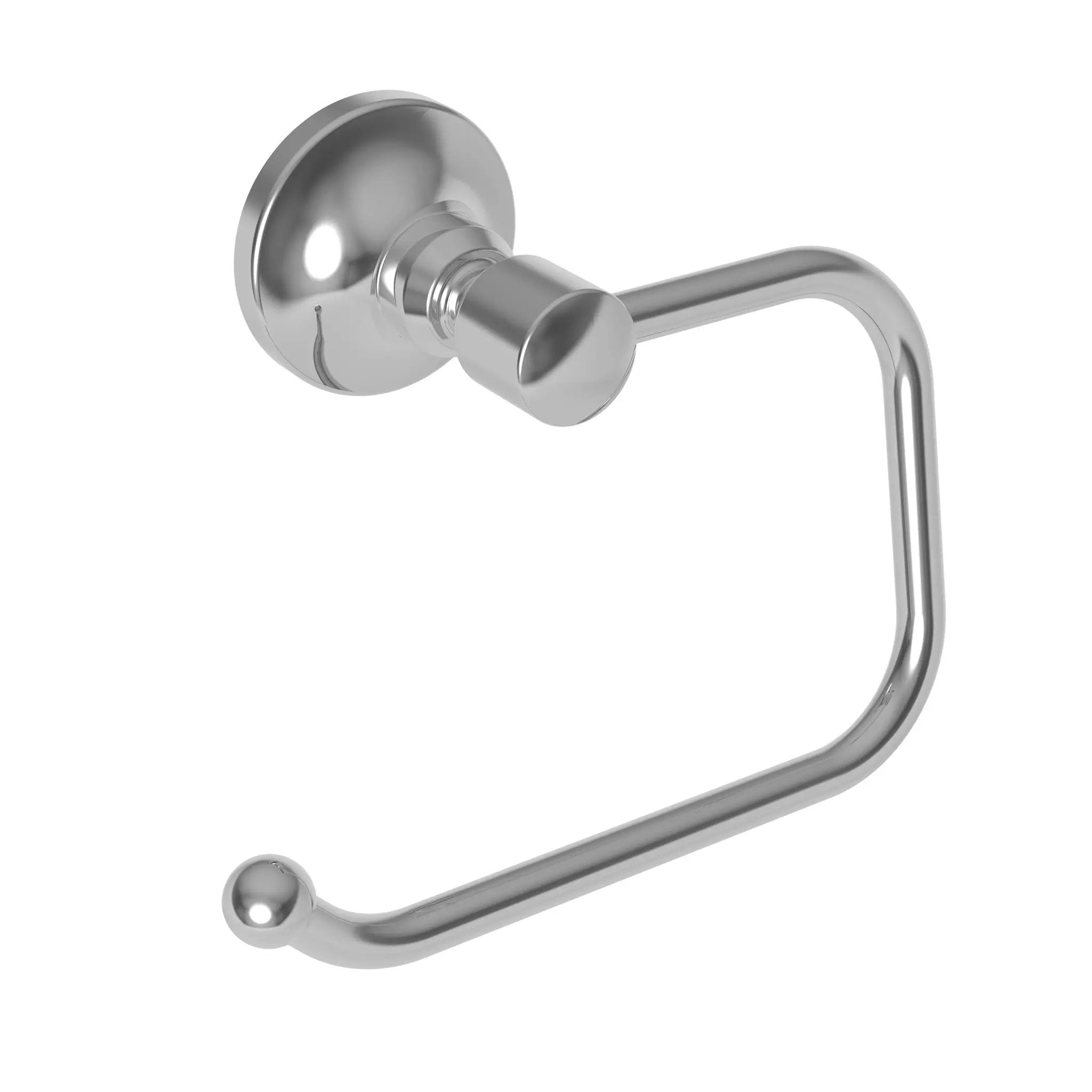 polished chrome tissue holder