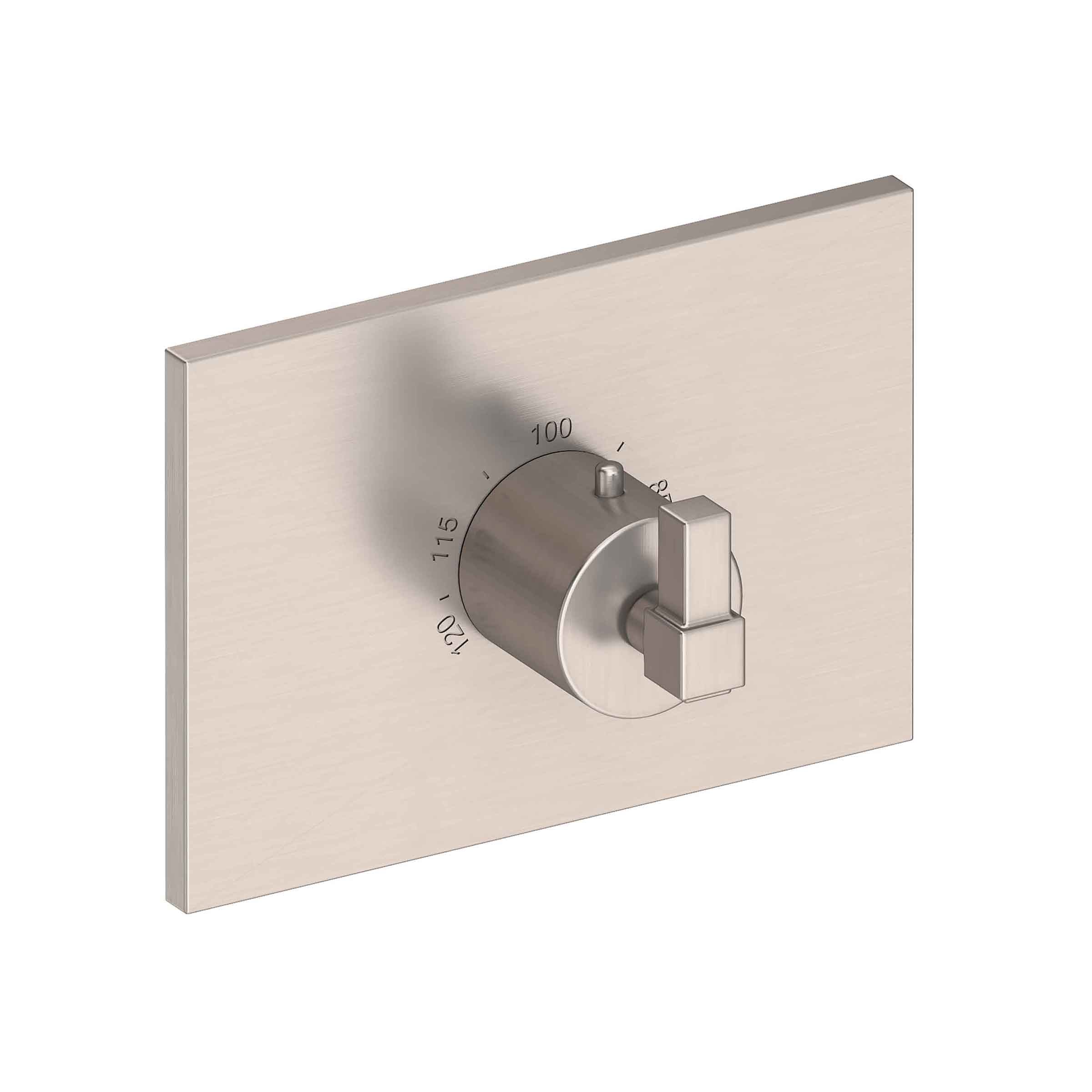 Newport Brass Malvina 3/4" Square Thermostatic Trim Plate with Handle