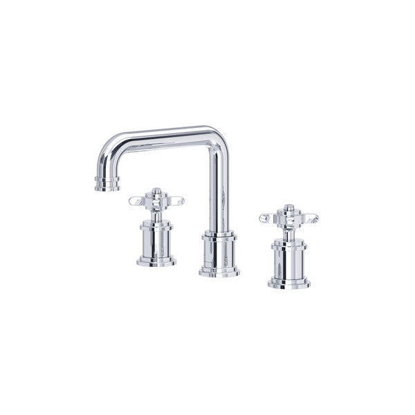 polished chrome bathroom faucet