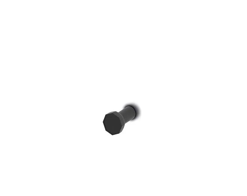 gun metal robe hook