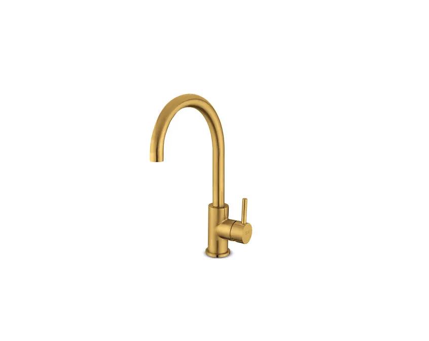 JEE-O Slimline Basin Faucettop Mounted Basin Faucet Stainless Steel by Jee-O