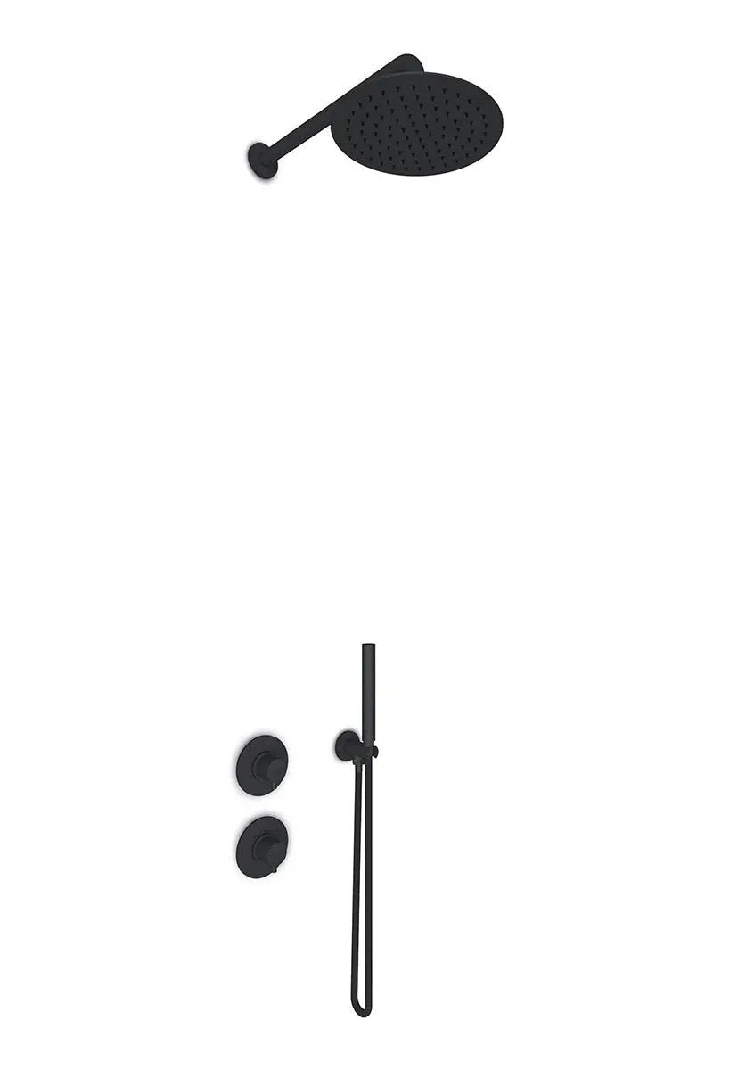 JEE-O Slimline Shower Set 01 Stainless Steel by Jee-O