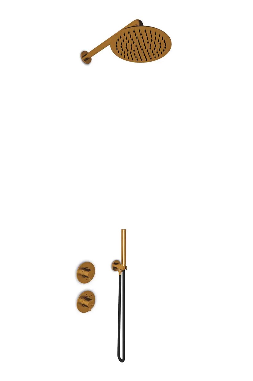 JEE-O Slimline Shower Set 01 Stainless Steel by Jee-O
