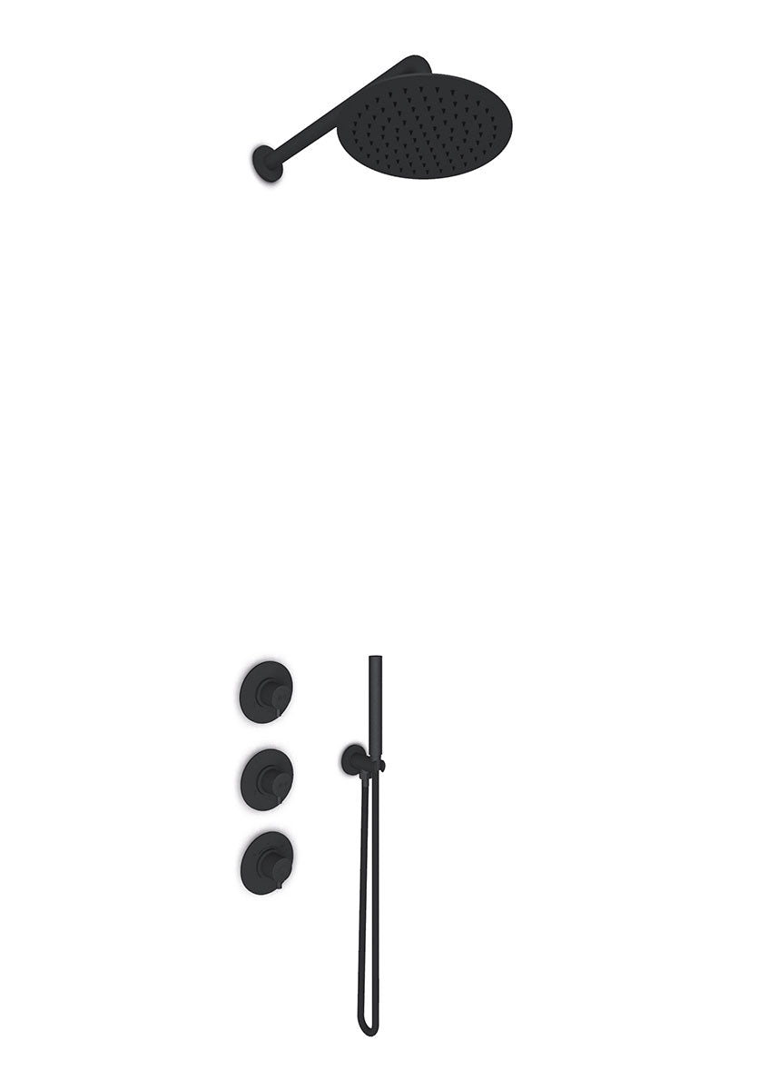 JEE-O Slimline Shower Set 02 Stainless Steel