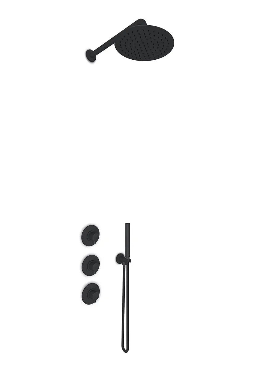 JEE-O Slimline Shower Set 02 Stainless Steel by Jee-O