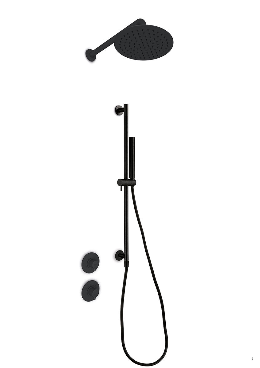 JEE-O Slimline Shower Set 04 Stainless Steel