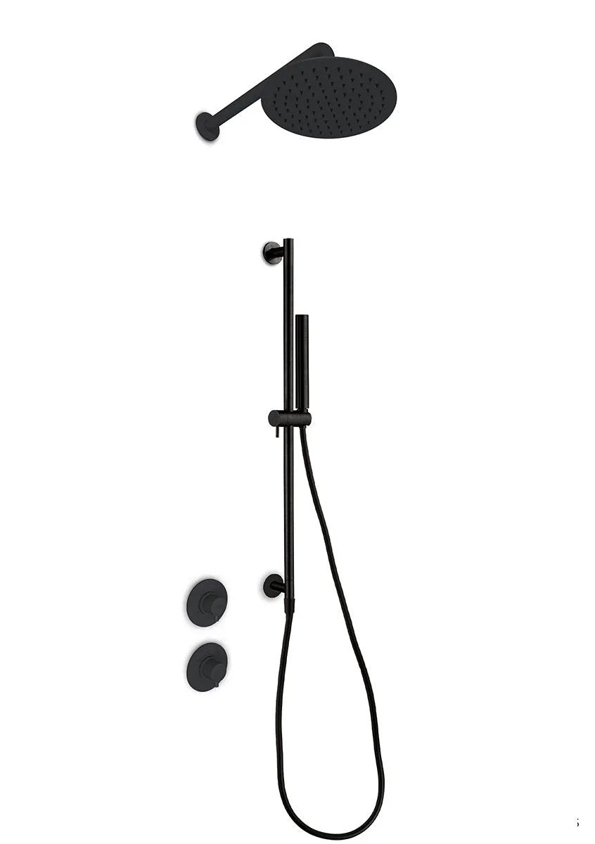 JEE-O Slimline Shower Set 04 Stainless Steel by Jee-O
