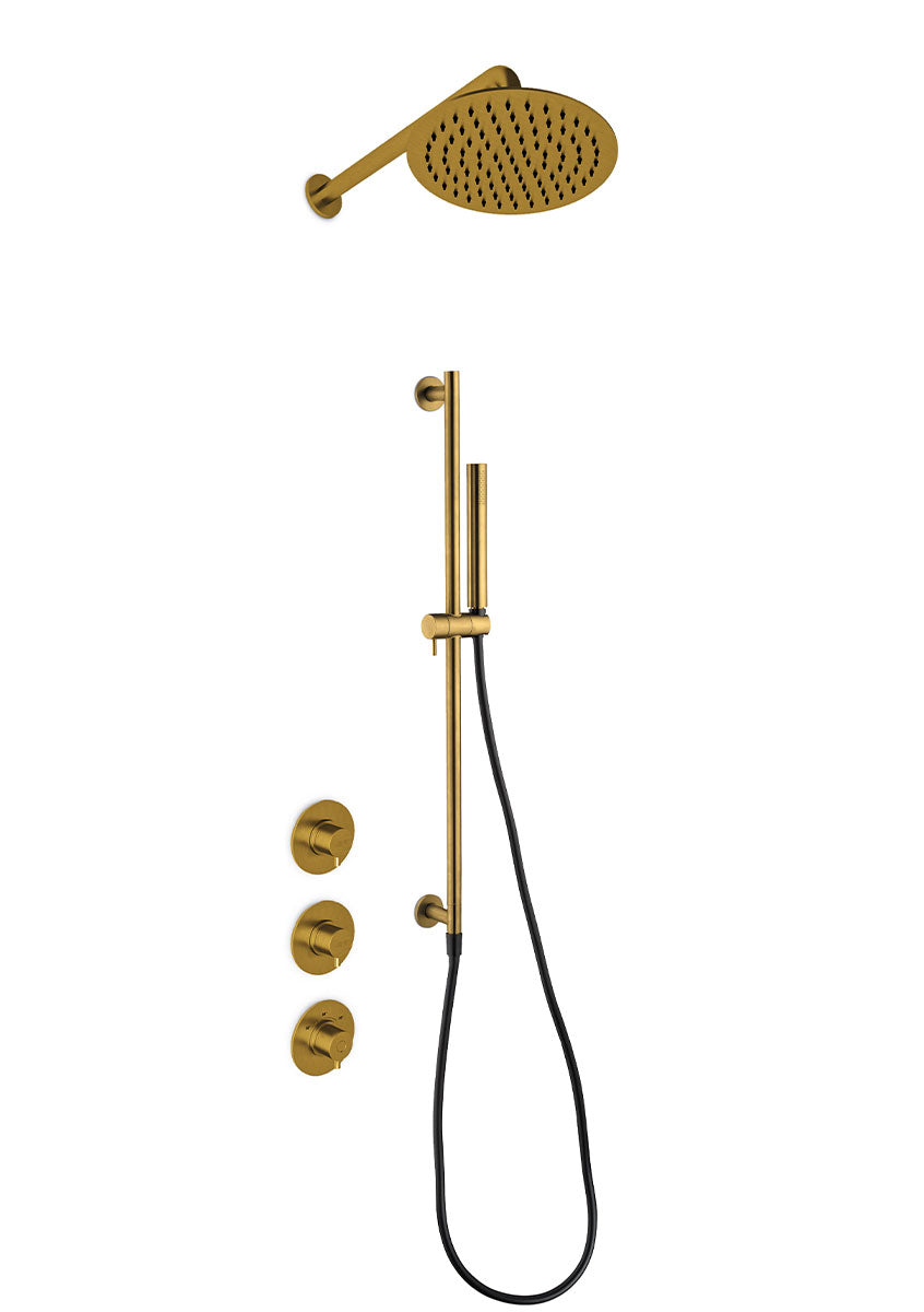 JEE-O Slimline Shower Set 05 Stainless Steel