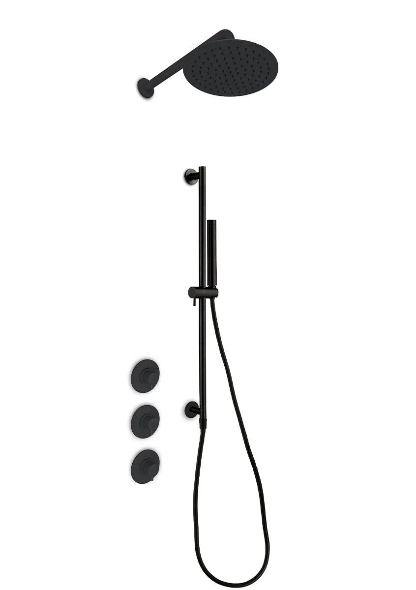JEE-O Slimline Shower Set 05 Stainless Steel by Jee-O