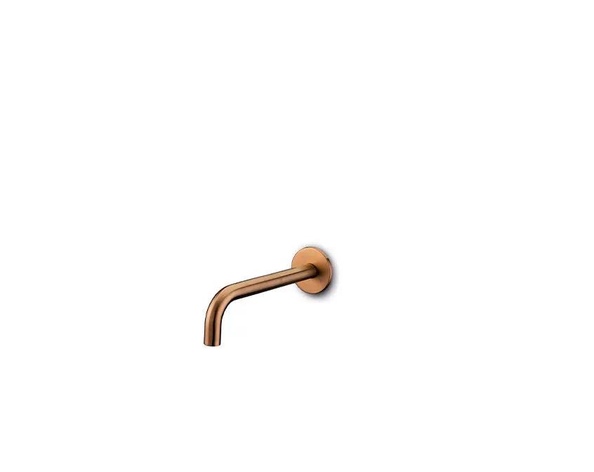JEE-O Slimline Spout 90 Long Wall Mounted Spout Stainless Steel for Basin or Bath by Jee-O