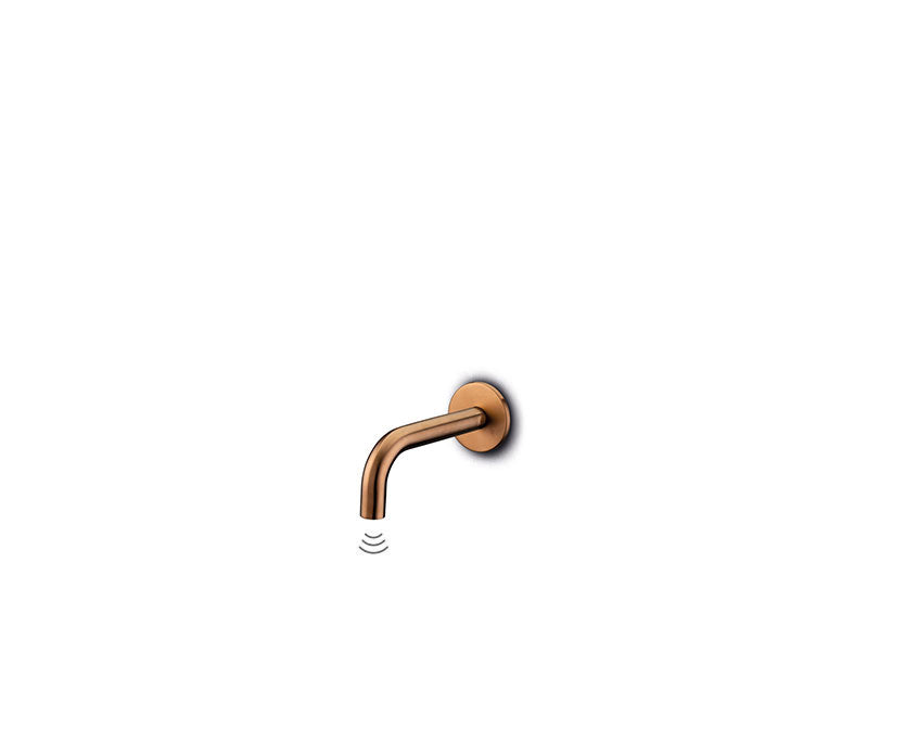 JEE-O Slimline Touchless Basin Tap Stainless Steel, with Infrared On/Off Sensor