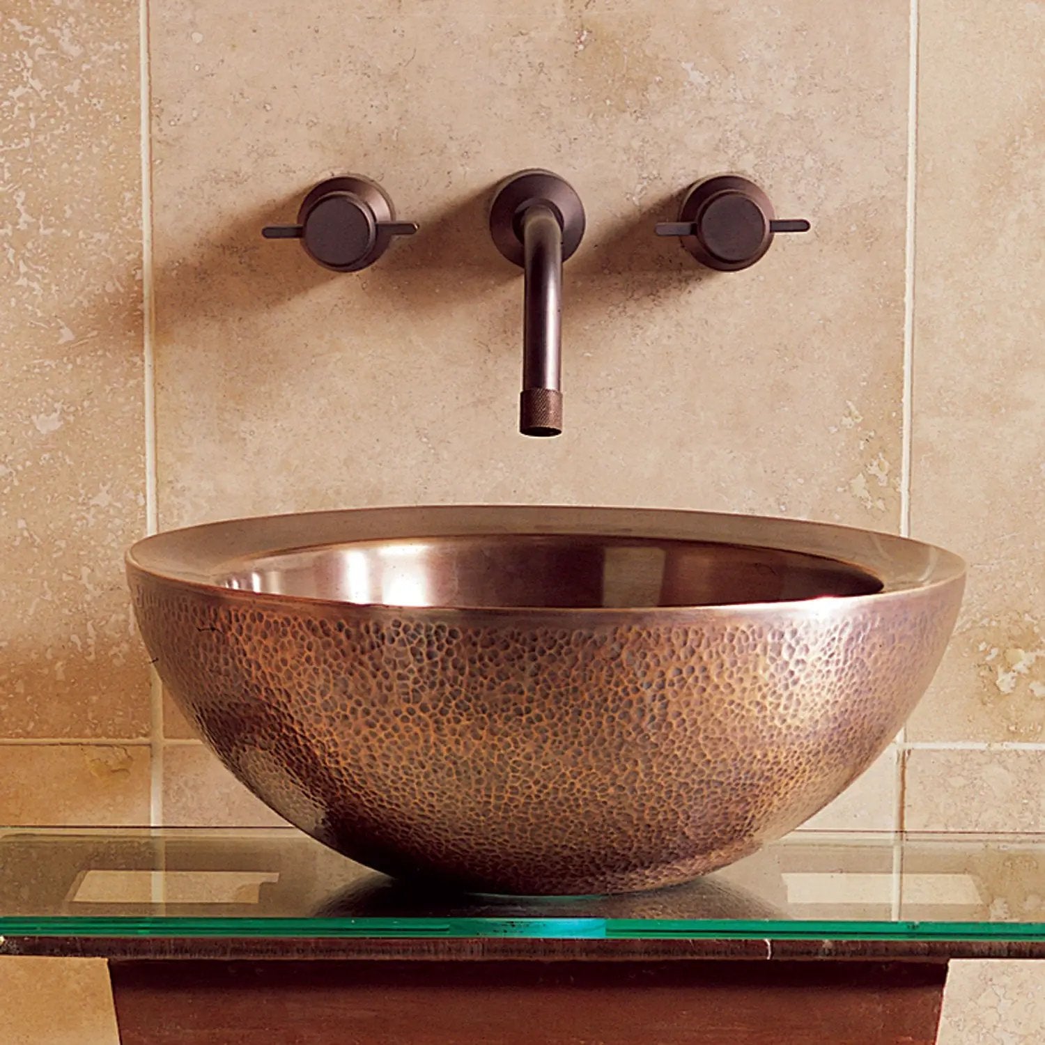 copper vessel sink