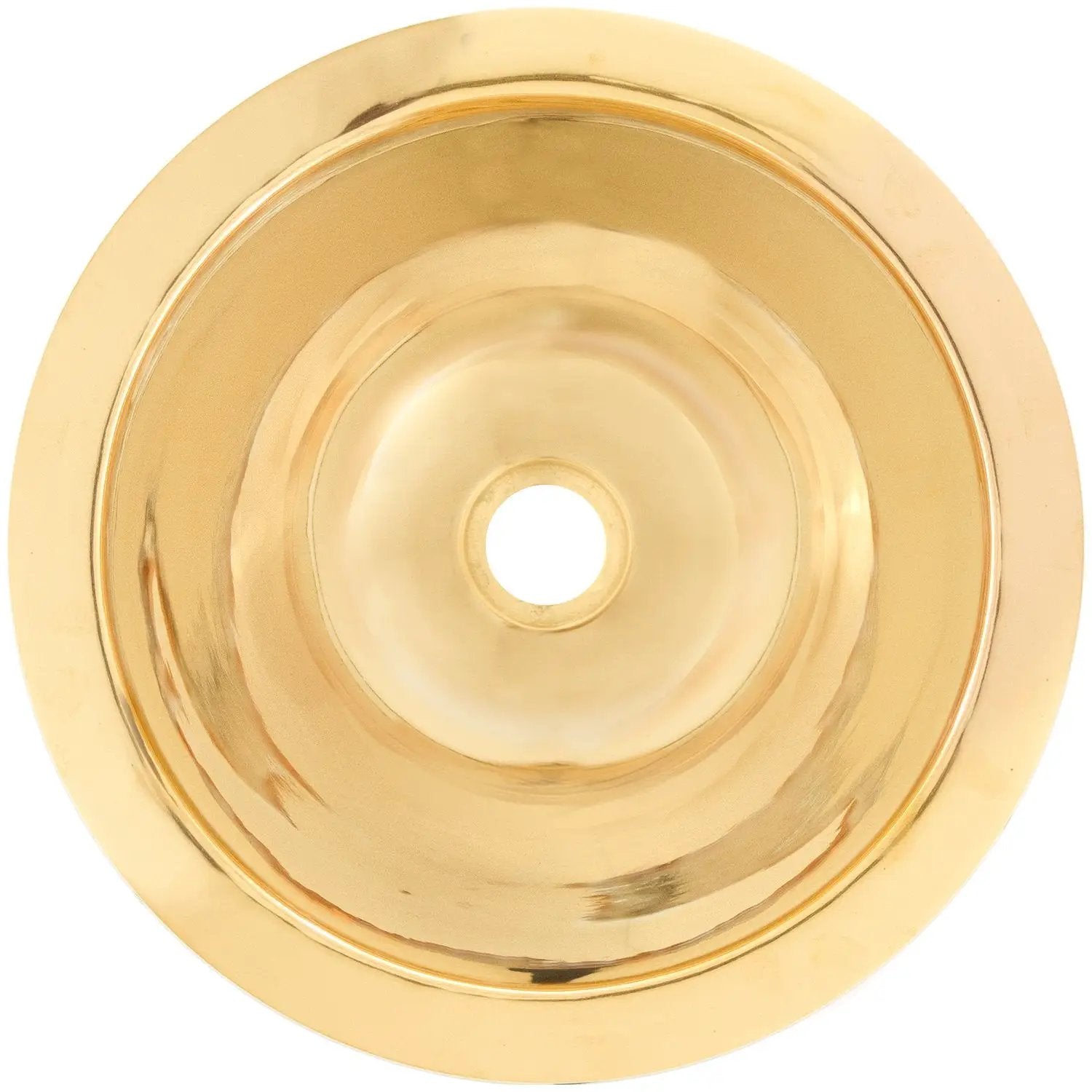Linkasink Smooth Small Round Drop-In or Undermount Sink 16" by Linkasink
