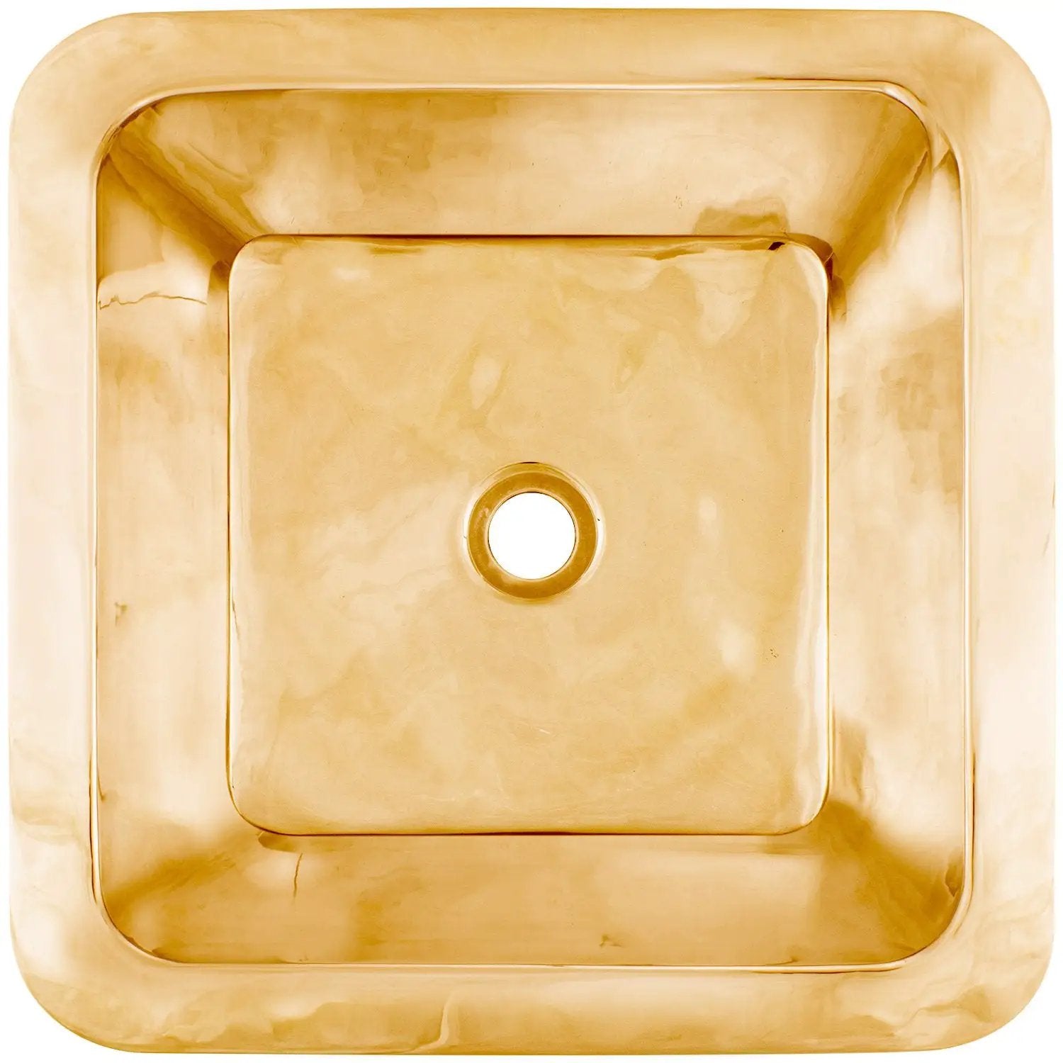 Linkasink Smooth Large Square Drop-In or Undermount Sink 20" by Linkasink