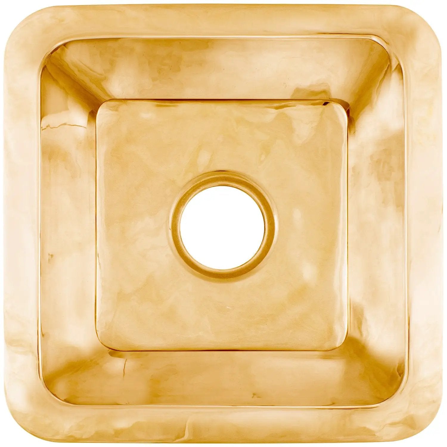 Linkasink Smooth Large Square Drop-In or Undermount Sink 20" by Linkasink