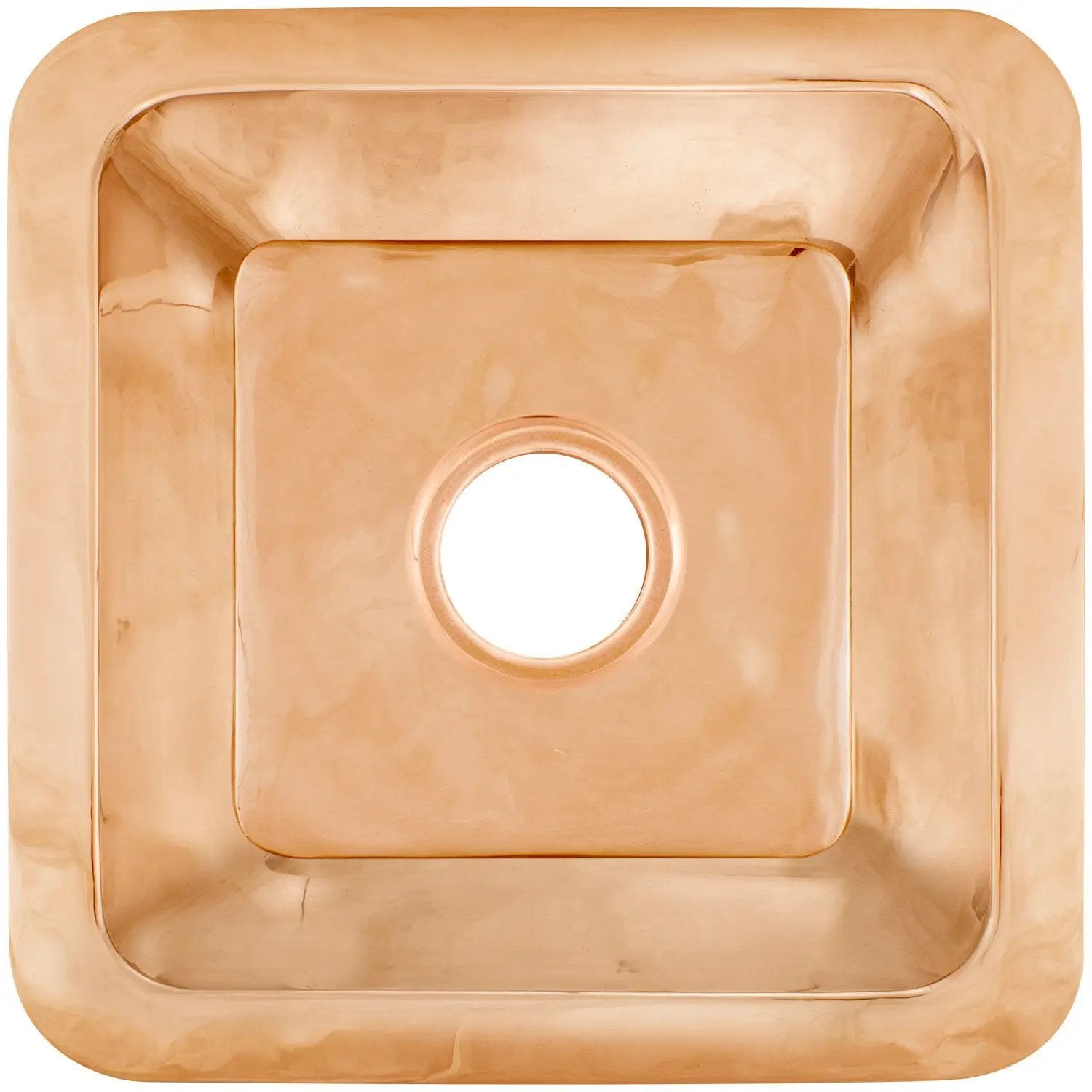 Linkasink Smooth Large Square Drop-In or Undermount Sink 20" by Linkasink