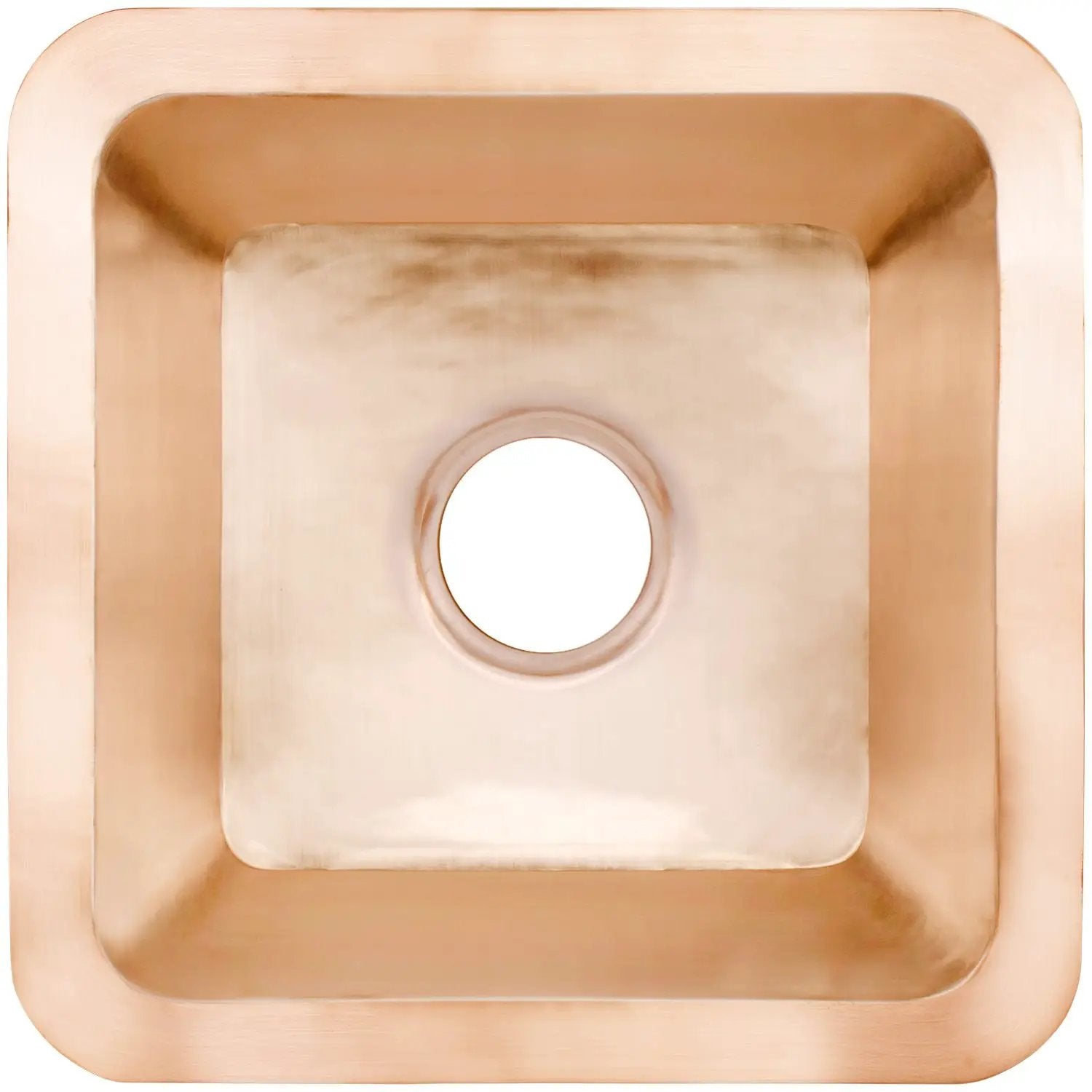 Linkasink Smooth Large Square Drop-In or Undermount Sink 20" by Linkasink