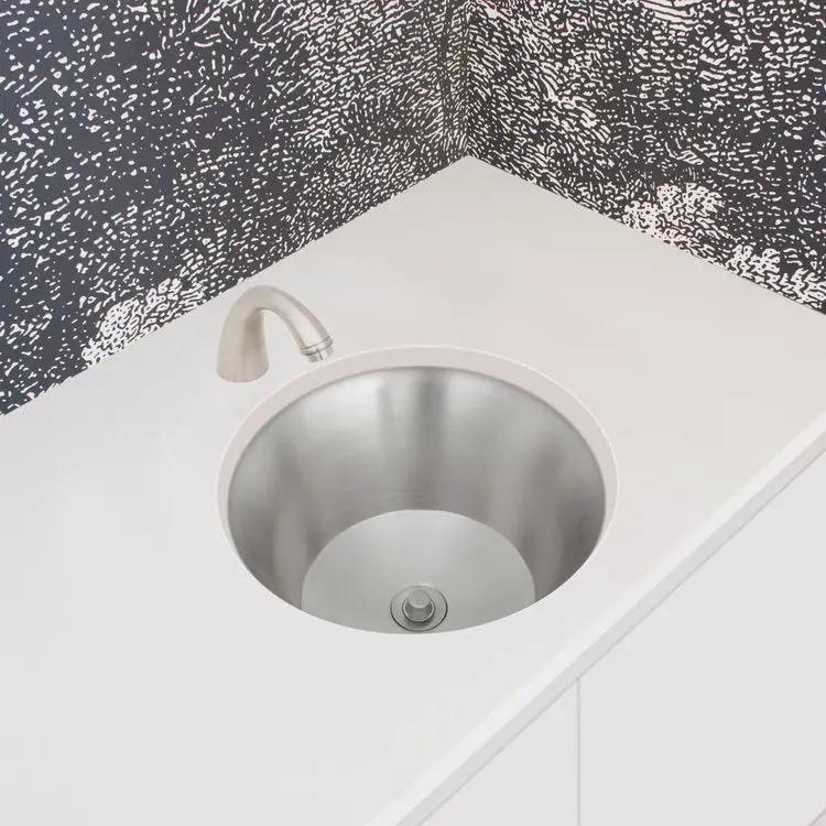 satin stainless steel sink