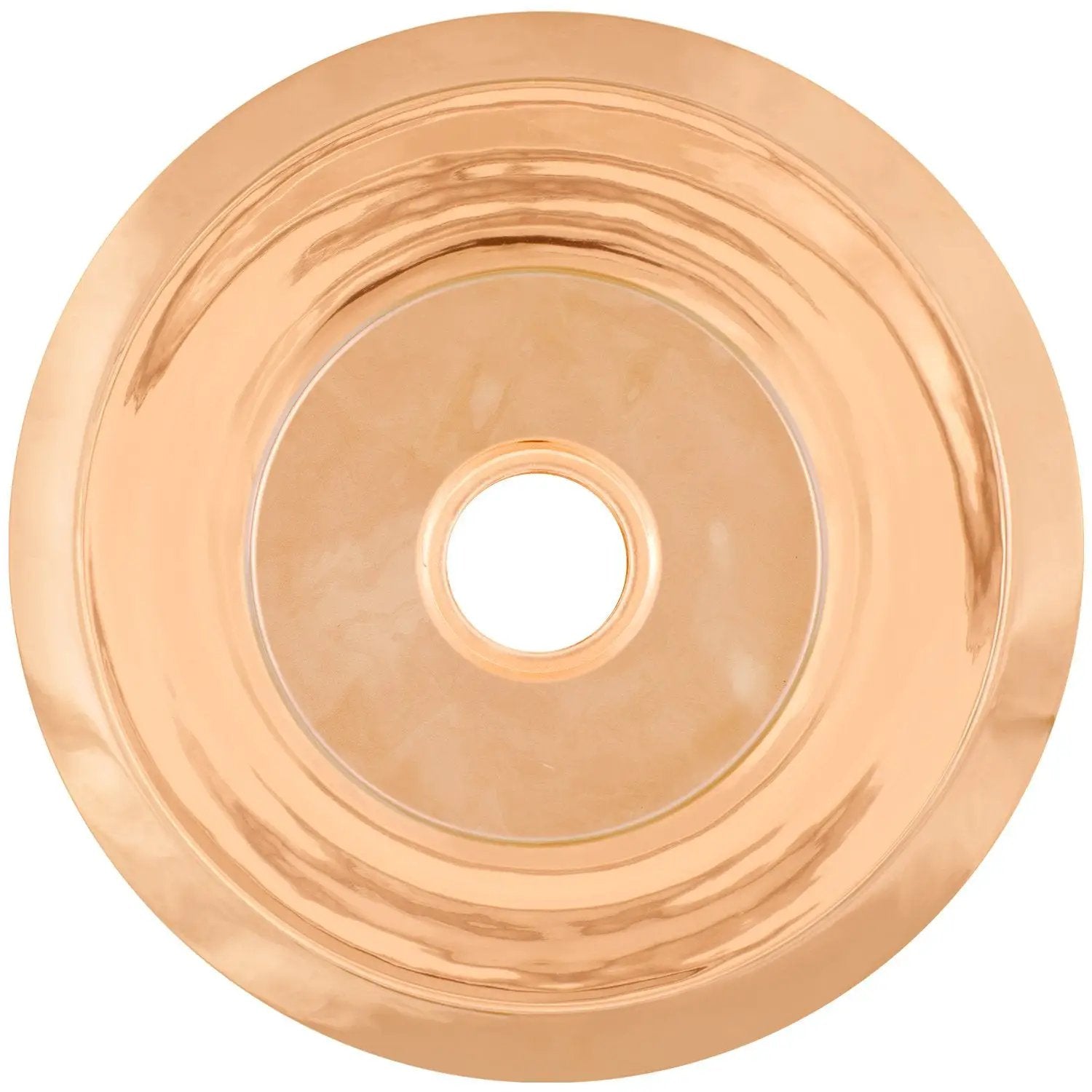 Linkasink Smooth Small Round Flat Bottom Bar/Utility Drop-In or Undermount Sink 16" by Linkasink