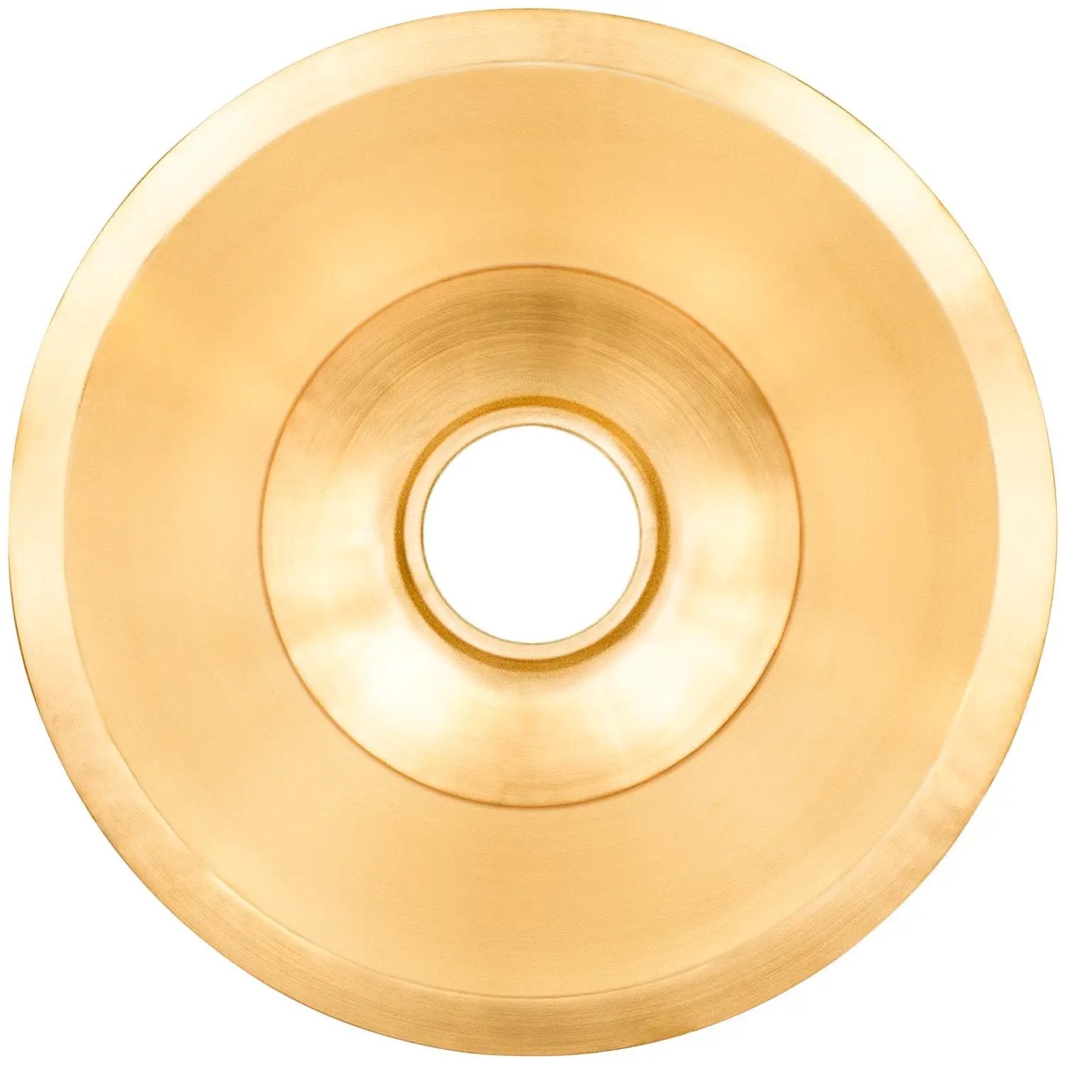Linkasink Smooth Large Round Flat Bottom Bar/Utility Drop-In or Undermount Sink 19" by Linkasink