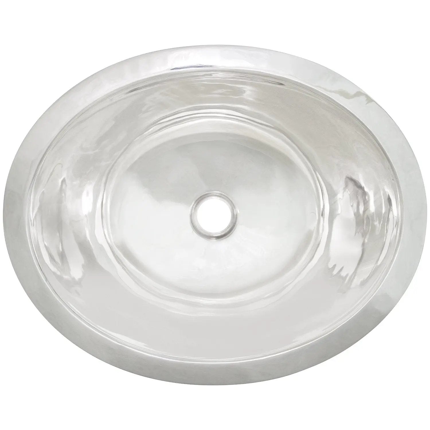 Linkasink Smooth Oval Drop-In or Undermount Drop-In or Undermount Sink 17.5" by Linkasink