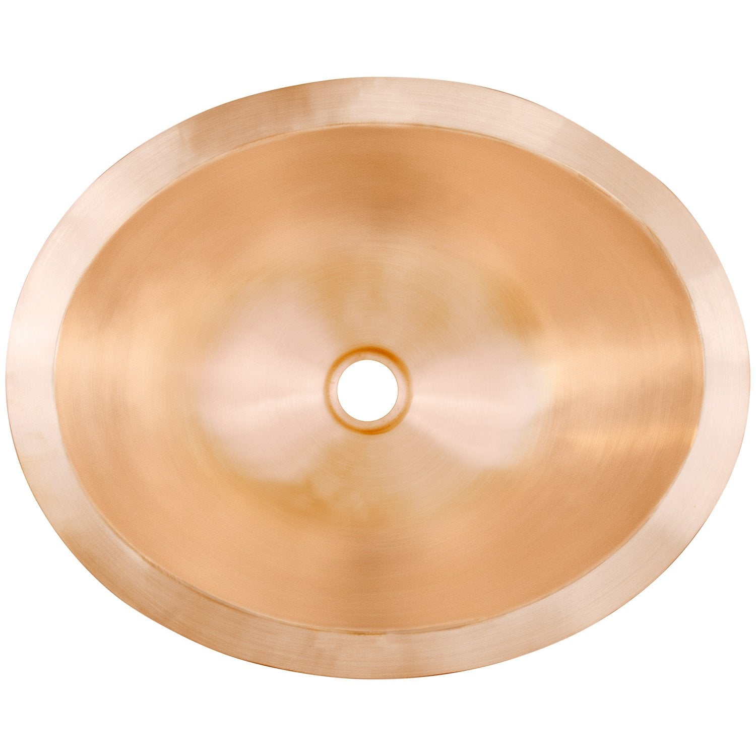 Linkasink Smooth Oval Drop-In or Undermount Drop-In or Undermount Sink 17.5" by Linkasink