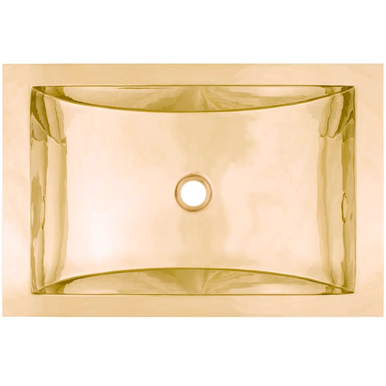 Linkasink Smooth Rectangular Crescent Drop-In or Undermount Sink 21" by Linkasink