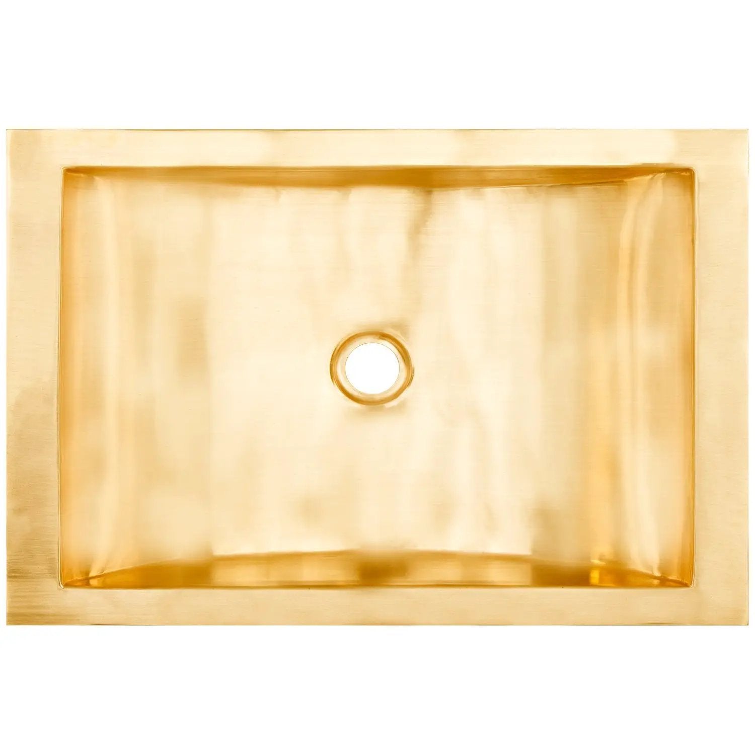 Linkasink Smooth Rectangular Crescent Drop-In or Undermount Sink 21" by Linkasink