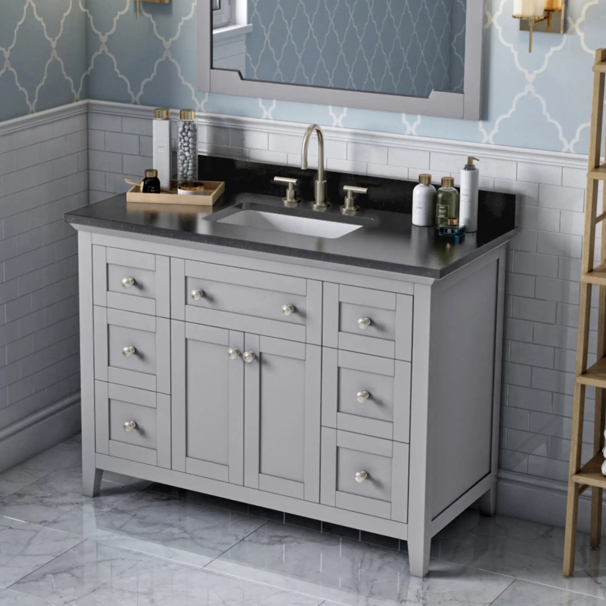 Jeffrey Alexander 48" Chatham Vanity Set by Jeffrey Alexander