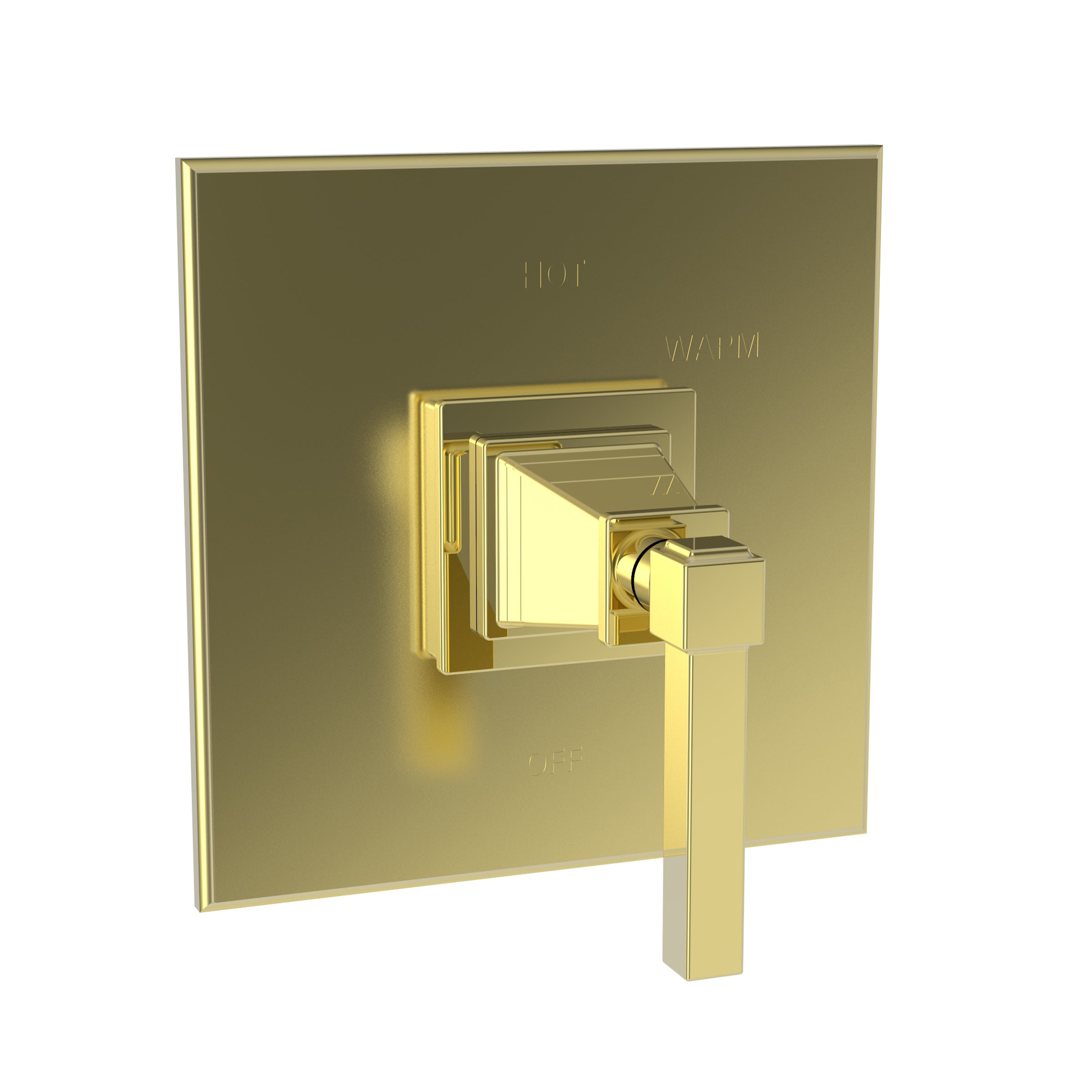 Newport Brass Malvina Balanced Pressure Shower Trim Plate with Handle. Less showerhead, arm and flange.
