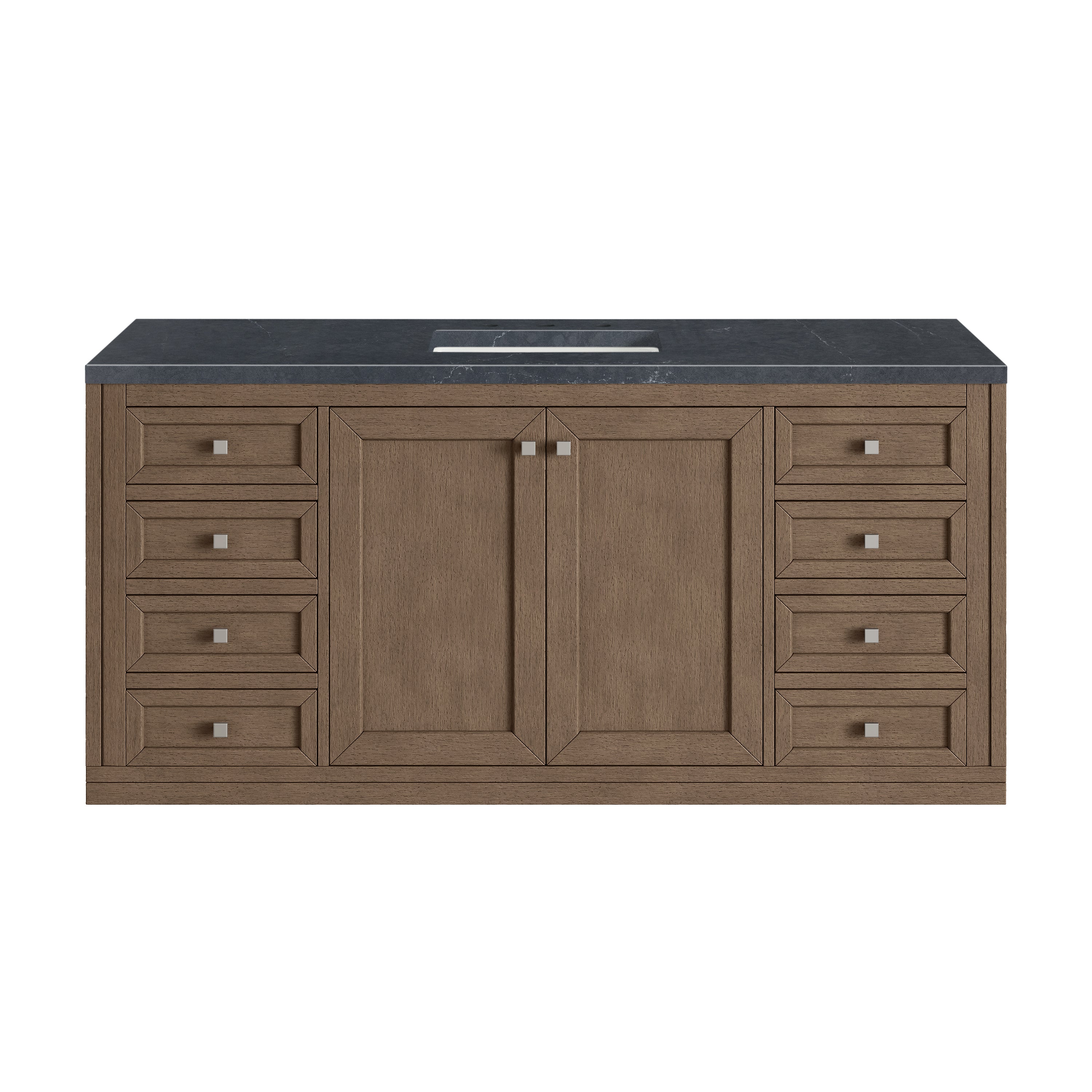 James Martin Vanities Chicago 60" Single Vanity - Whitewashed Walnut