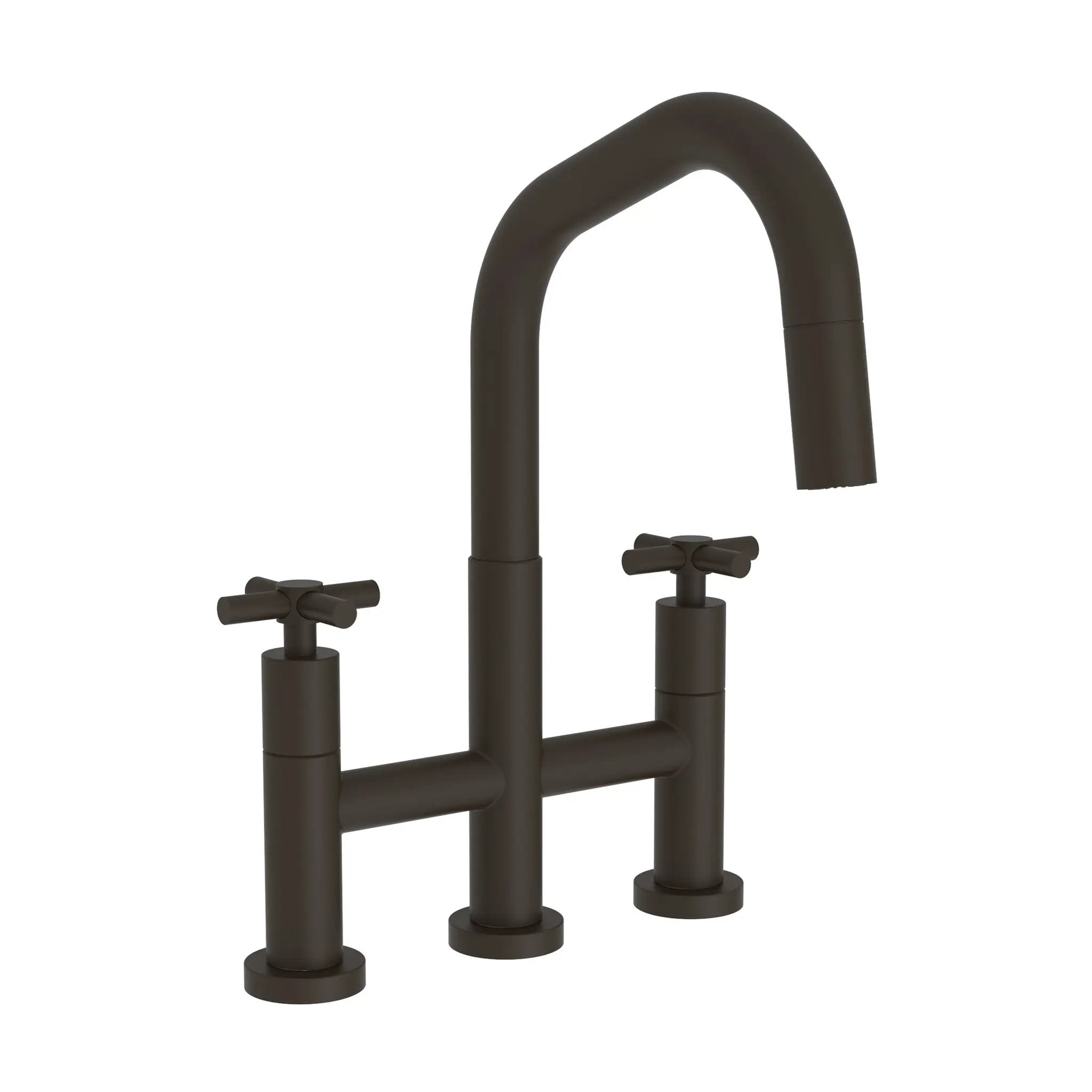 Newport Brass East Square Kitchen Bridge Pull-Down Faucet by Newport Brass