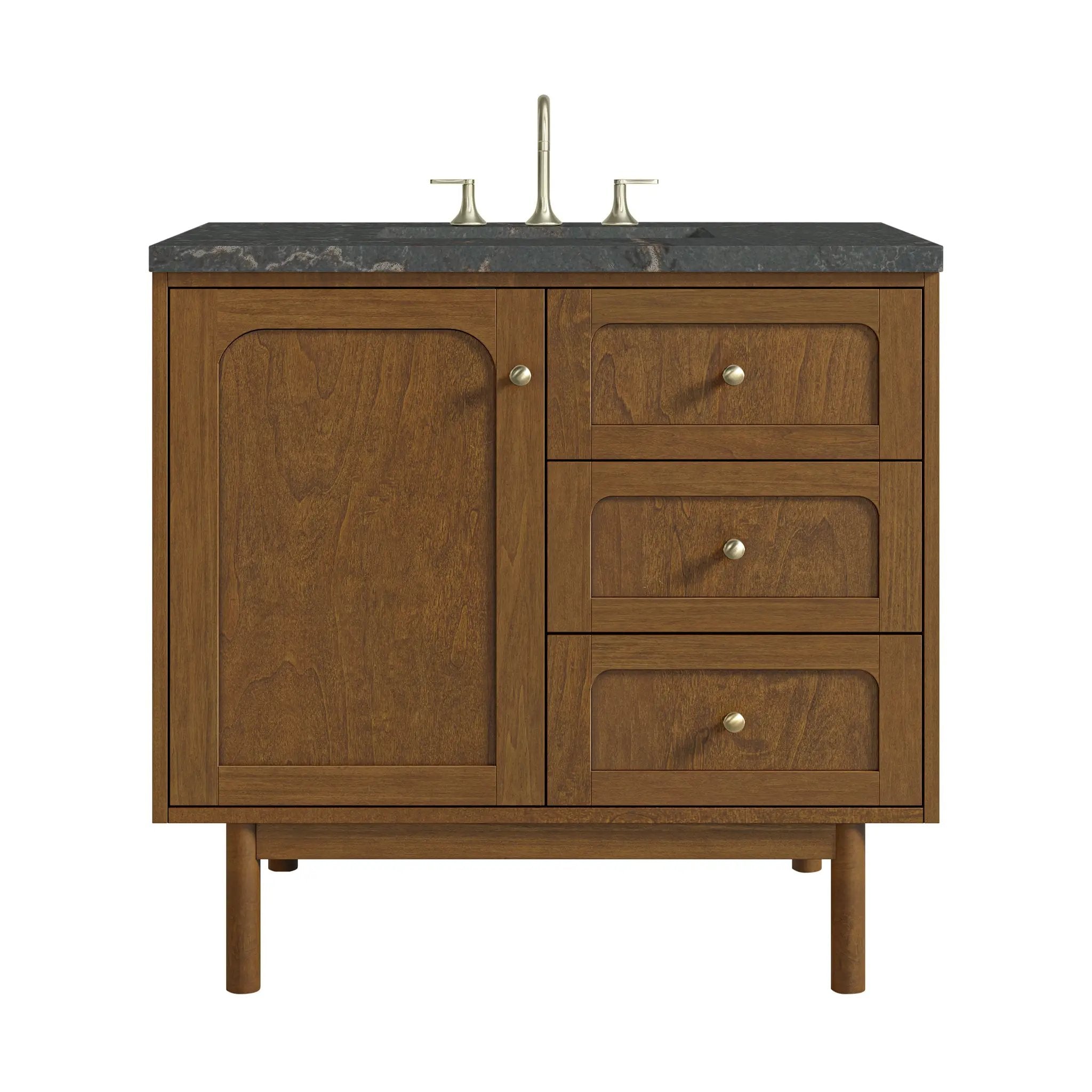 James Martin Laurent 36" Single Vanity Set - Honey Oak by James Martin Vanities