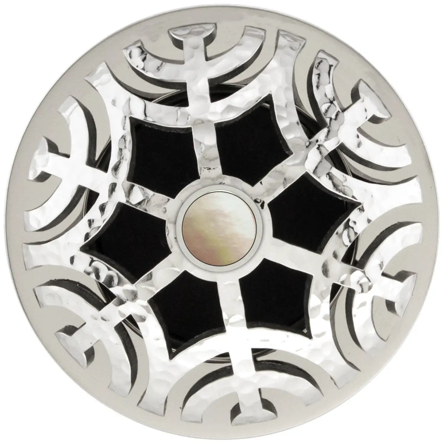 Linkasink Maze Grid Strainer 1.5" Without Overflow - Mother of Pearl by Linkasink