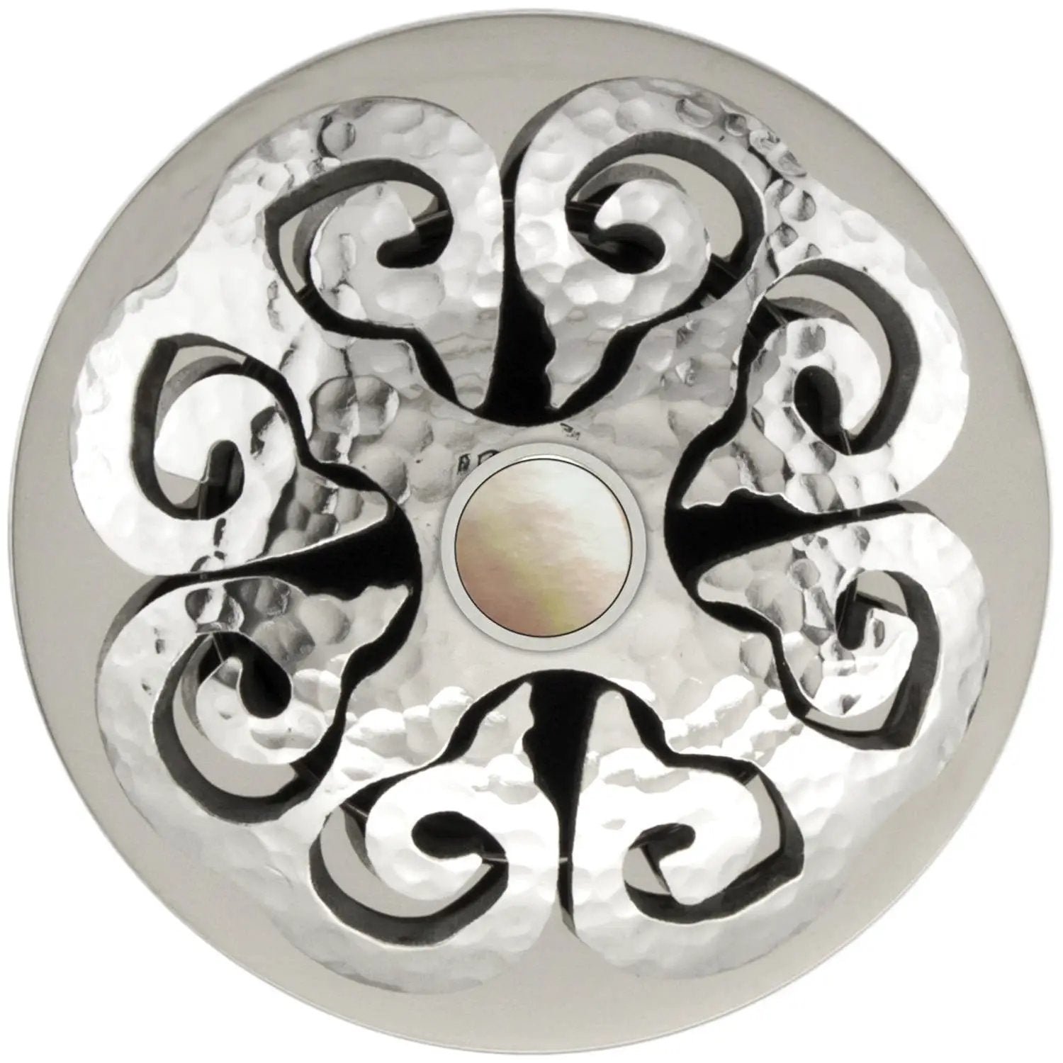 Linkasink Hawaiian Quilt Grid Strainer 1.5" Without Overflow - Mother of Pearl by Linkasink