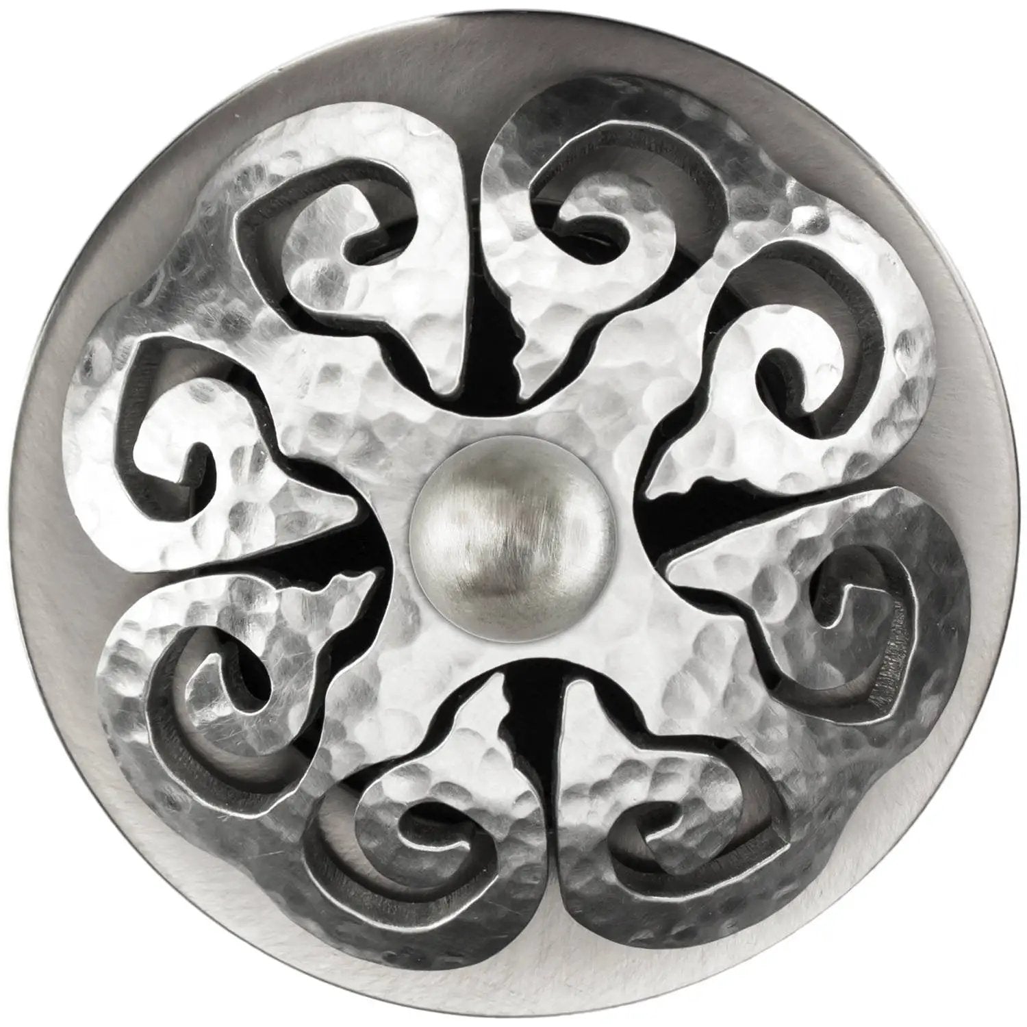 Linkasink Hawaiian Quilt Grid Strainer 1.5" Without Overflow - Metal Sphere by Linkasink