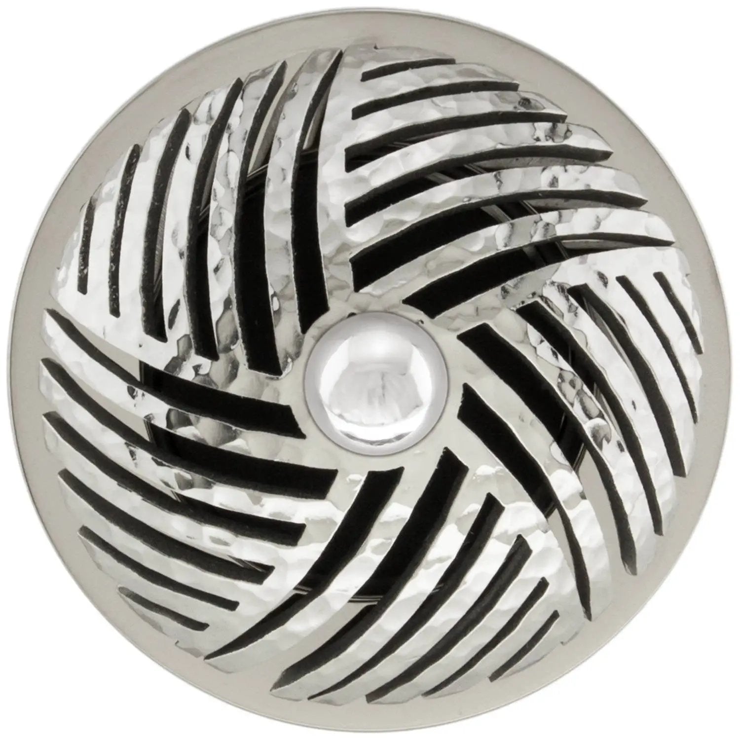 Linkasink Herringbone Grid Strainer 1.5" Without Overflow - Metal Sphere by Linkasink