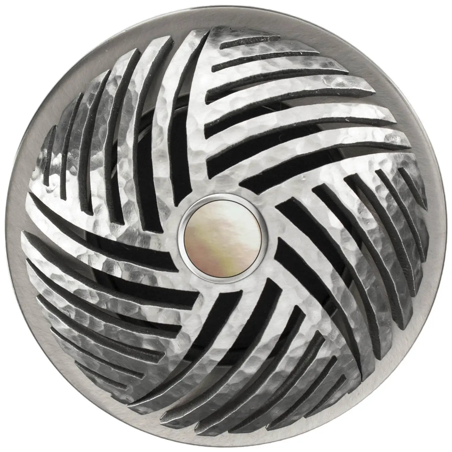 Linkasink Herringbone Grid Strainer 1.5" Without Overflow - Mother of Pearl by Linkasink