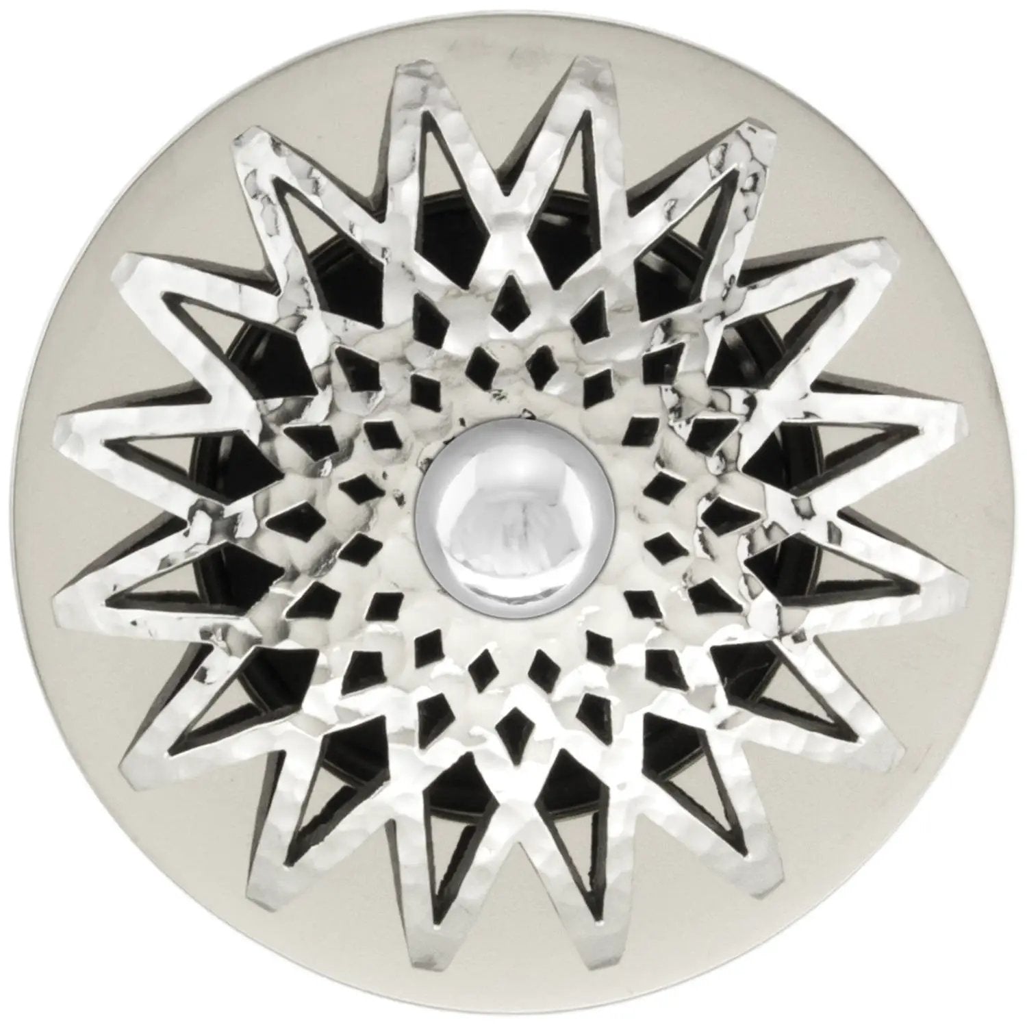 Linkasink Star Grid Strainer 1.5" Without Overflow - Metal Sphere by Linkasink