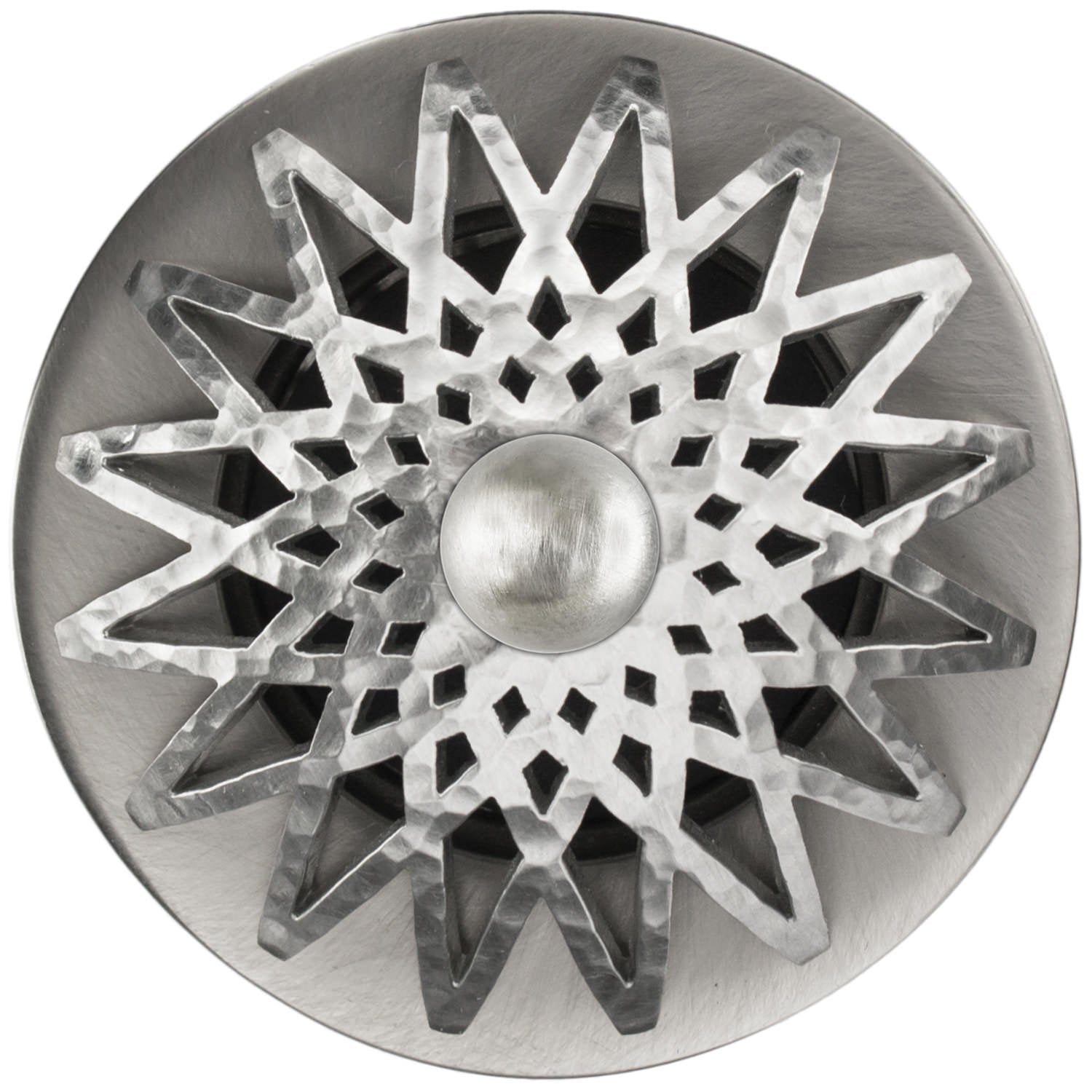 Linkasink Star Grid Strainer 1.5" Without Overflow - Metal Sphere