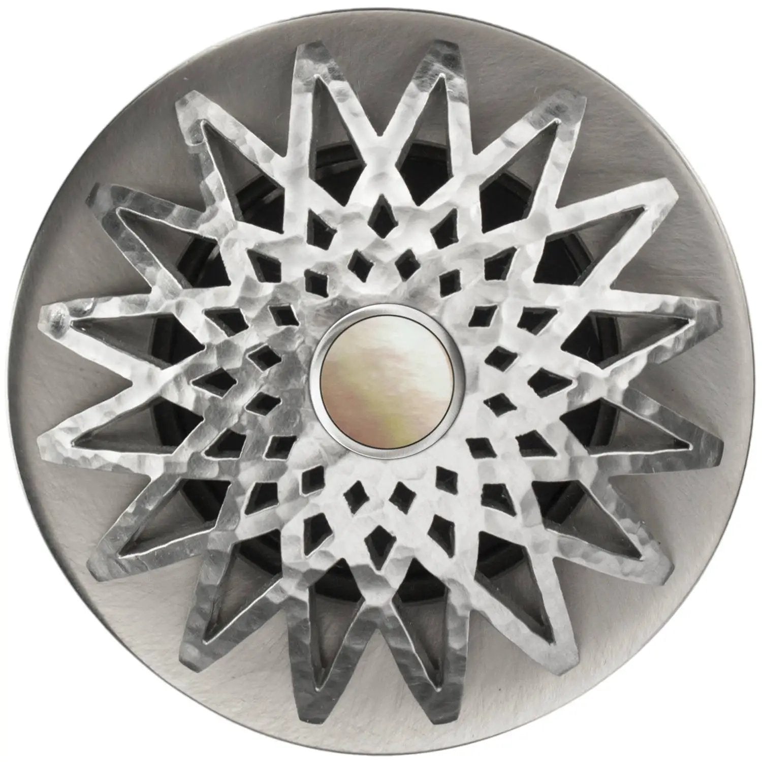 Linkasink Star Grid Strainer 1.5" Without Overflow - Mother of Pearl by Linkasink