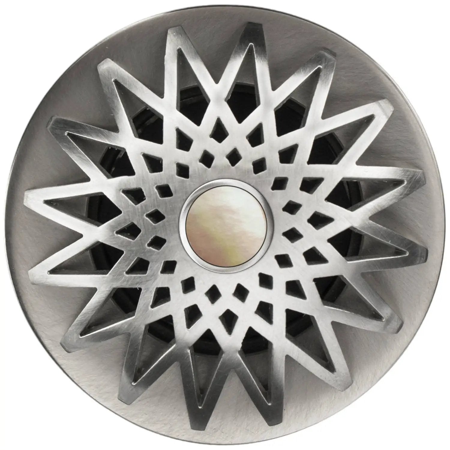 Linkasink Star Grid Strainer 1.5" Without Overflow - Mother of Pearl by Linkasink