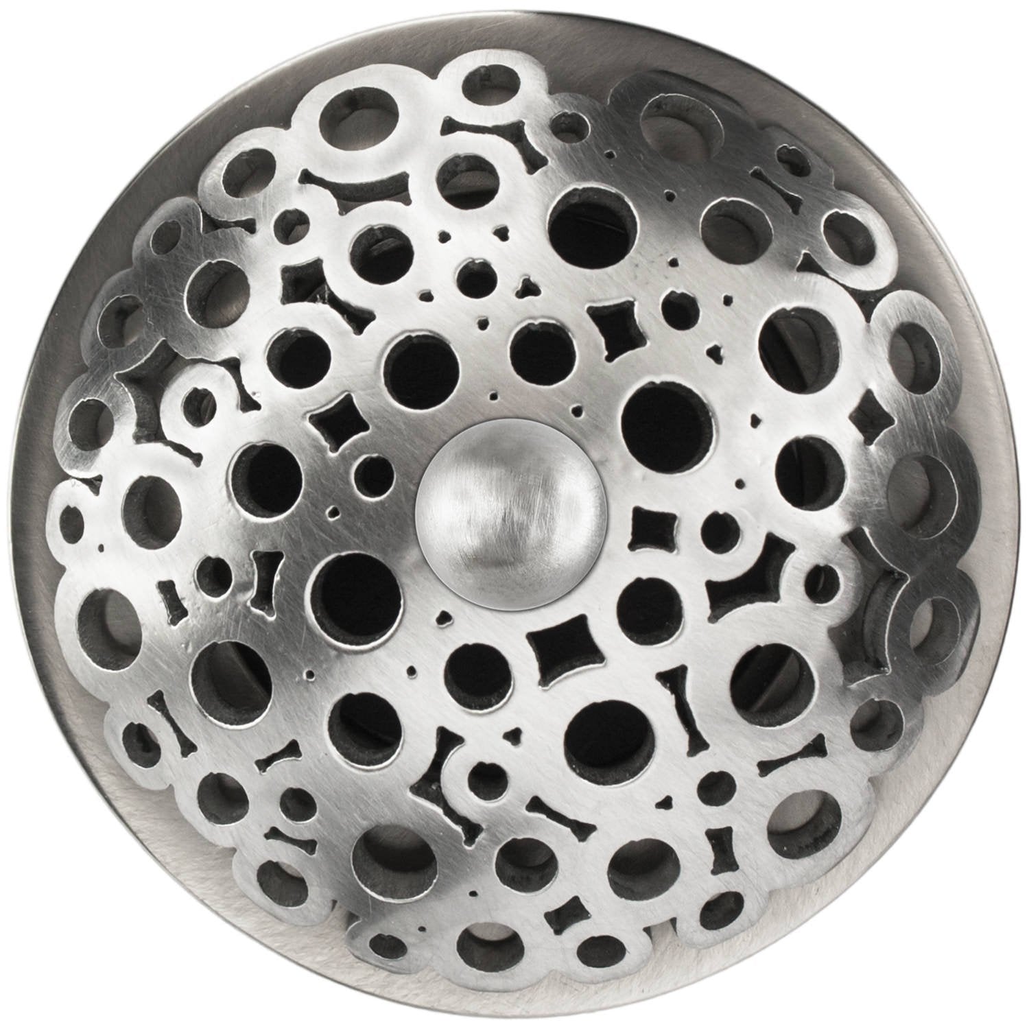 Linkasink Loop Grid Strainer 1.5" Without Overflow - Metal Sphere