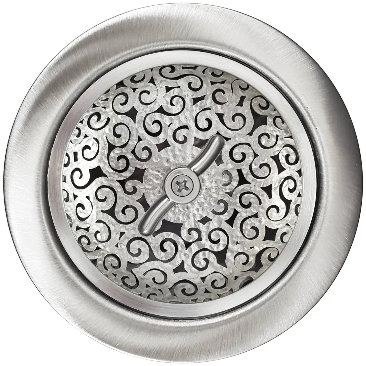 Linkasink Swirl Basket Strainer Without Overflow 3.5" by Linkasink